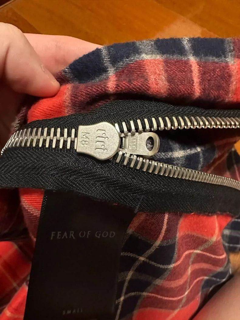 Fear of God Fear of God Red and blue plaid shoulders Size US S / EU 44-46 / 1 - 5 Thumbnail