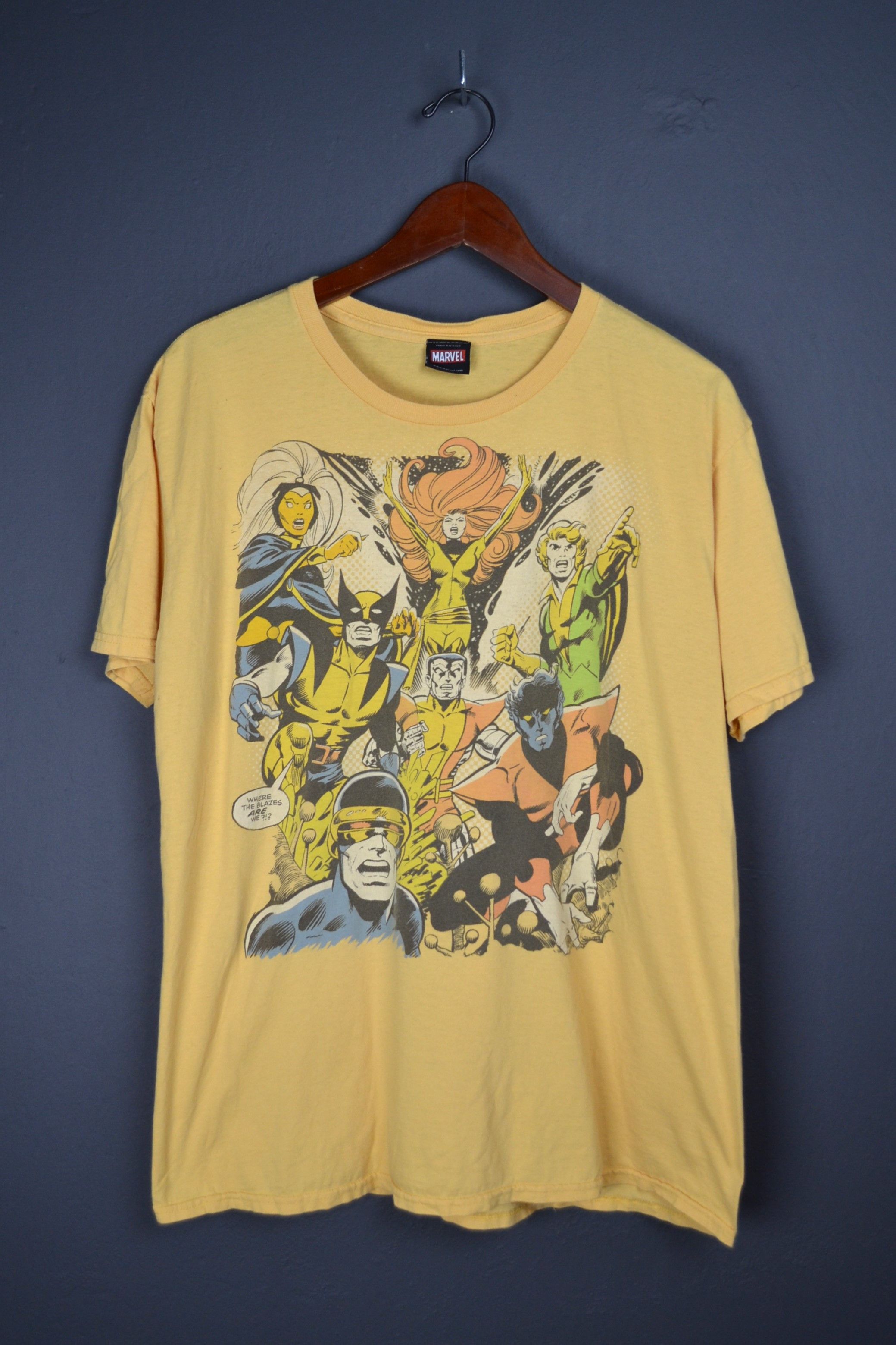 Marvel Comics X Men Marvel Mad Engine T-shirt Vintage L Size US L / EU 52-54 / 3 - 2 Thumbnail