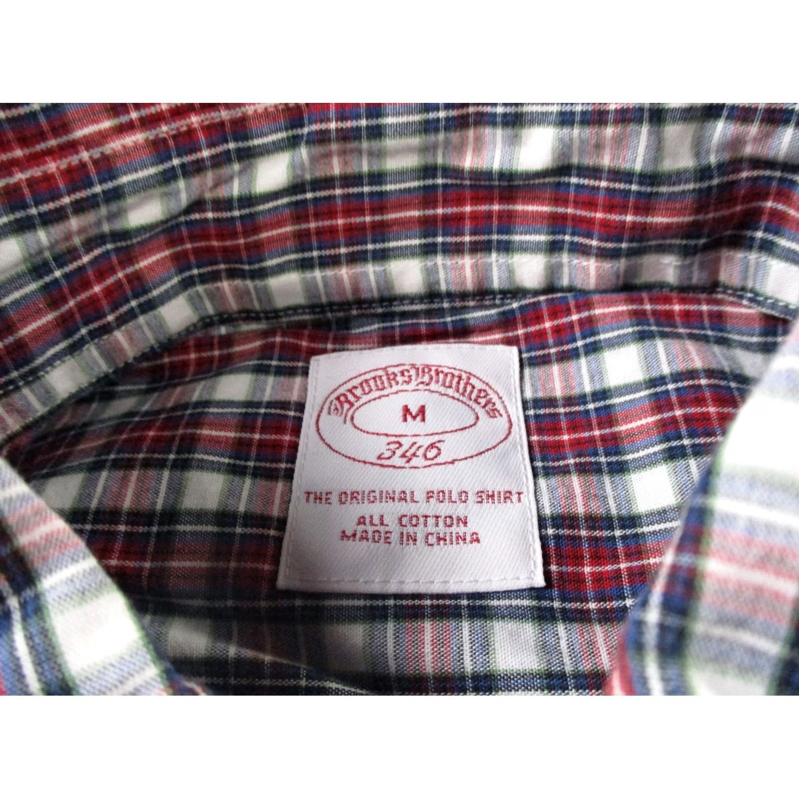 Brooks Brothers Brooks Brothers Shirt Men M Colorful Colorblock Plaid Golf 346 Business Classic Size US M / EU 48-50 / 2 - 6 Thumbnail
