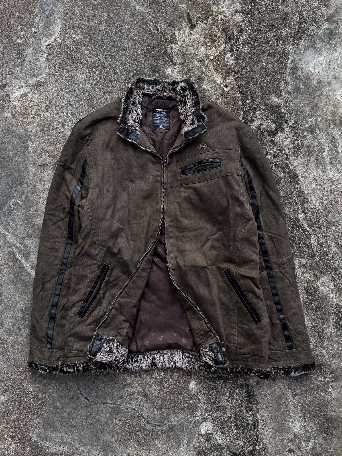 GOSTAR DE FUGA × Japanese Brand × Le Grande Bleu (L.G.B.) Fur jacket Impala ifsixwasnine style Size US L / EU 52-54 / 3 - 2 Thumbnail