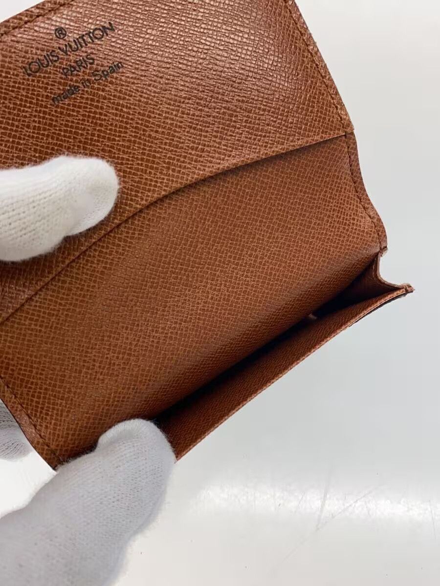 Louis Vuitton Louis Vuitton Leather Coin Case Brown Size ONE SIZE - 5 Thumbnail