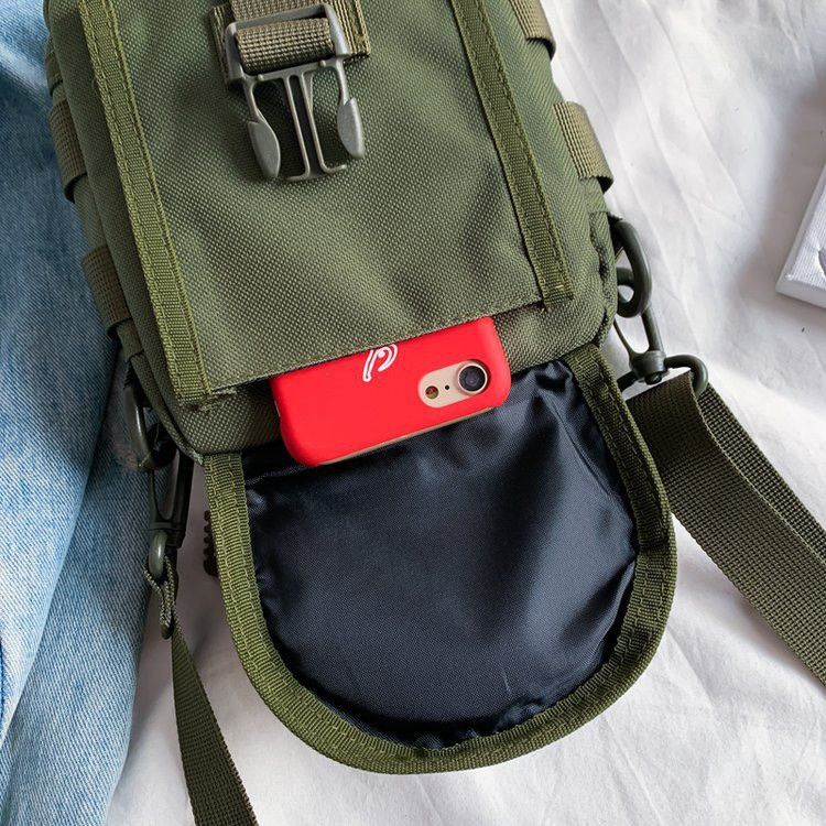 Japanese Brand × Vintage Y2K military vintage messenger shoulder bag Size ONE SIZE - 4 Thumbnail