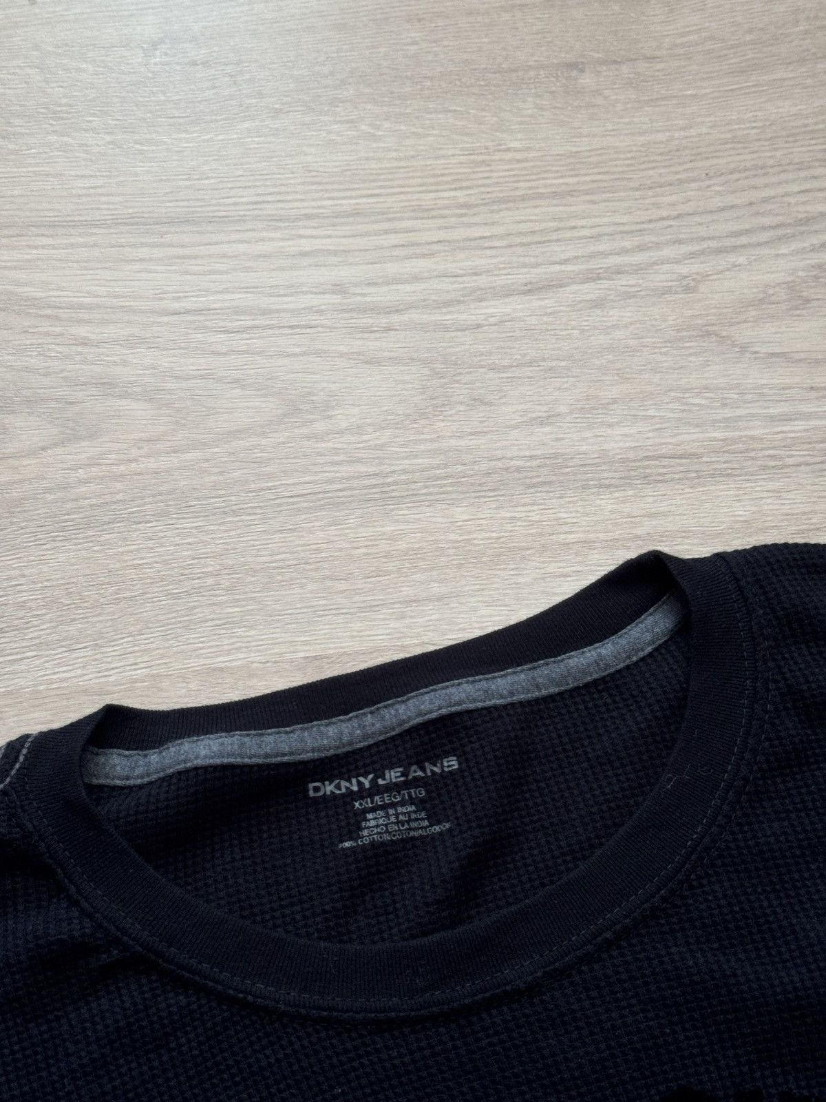 DKNY Vintage 00’s DKNY y2k Avand Garde Japanese Long Sleeve Size US XXL / EU 58 / 5 - 5 Thumbnail