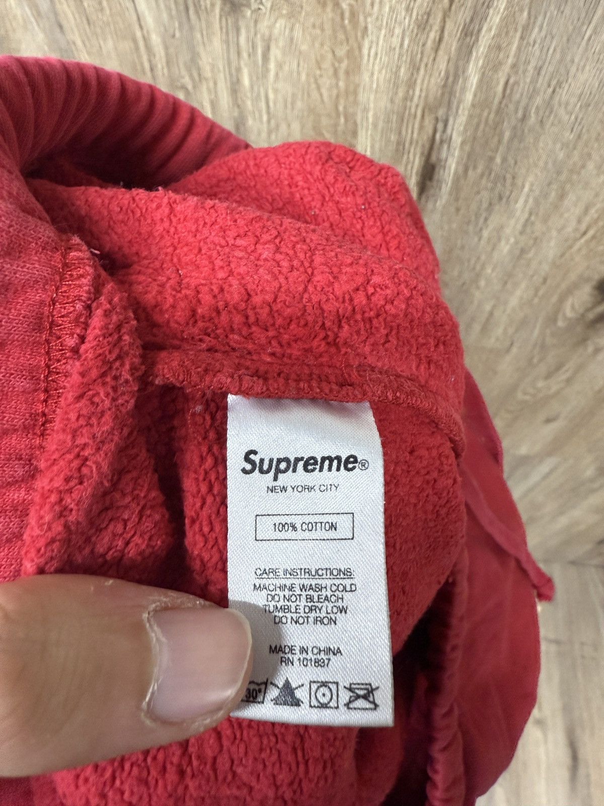 Supreme Supreme Red Sweatpants Size US 34 / EU 50 - 7 Thumbnail