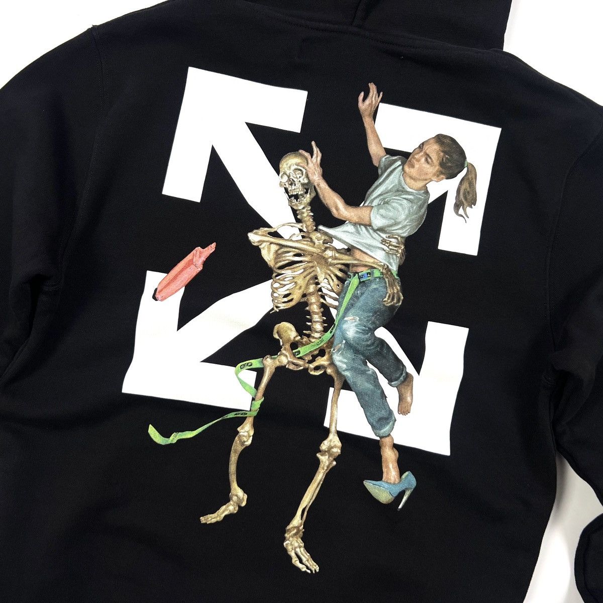 Off-White Off-White Pascal Skeleton Over Hoodie Men’s Size Xs Size US XS / EU 42 / 0 - 5 Thumbnail