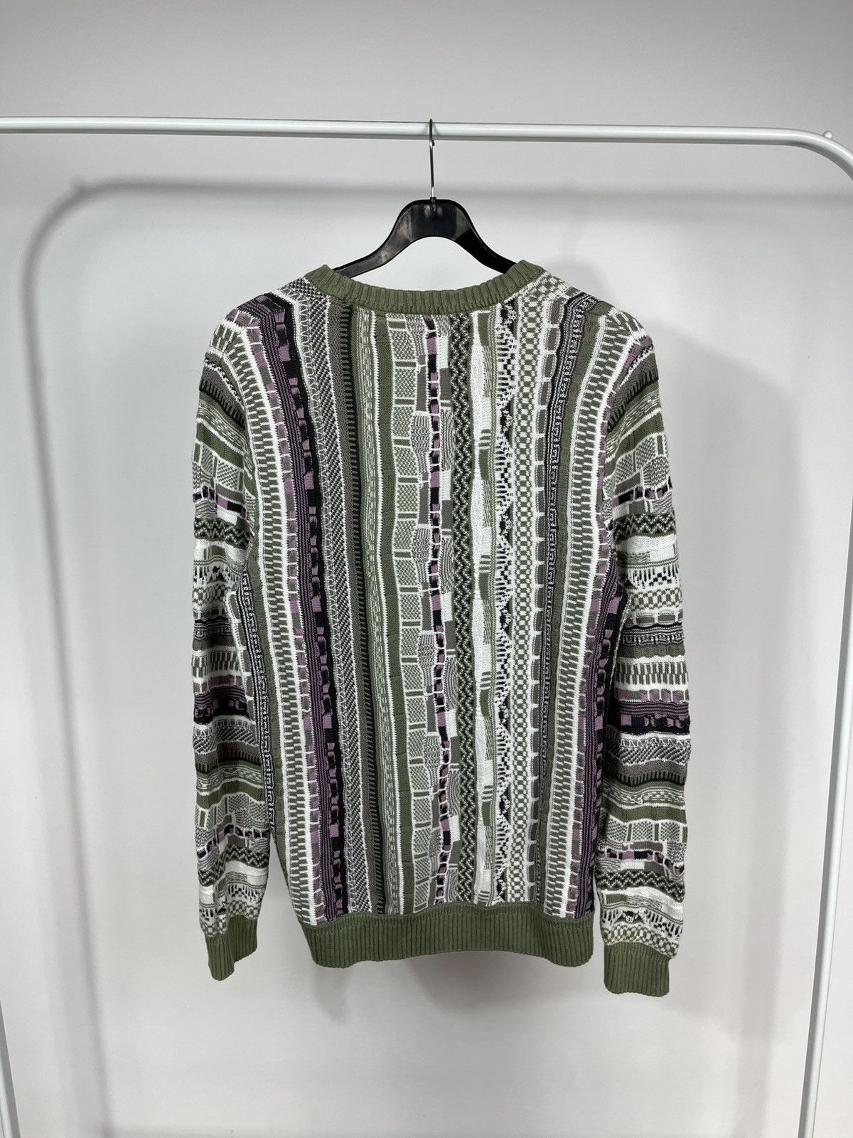 Other Vintage 3D Knit Pattern Sweater Textured Jumper Size L Size US L / EU 52-54 / 3 - 11 Thumbnail