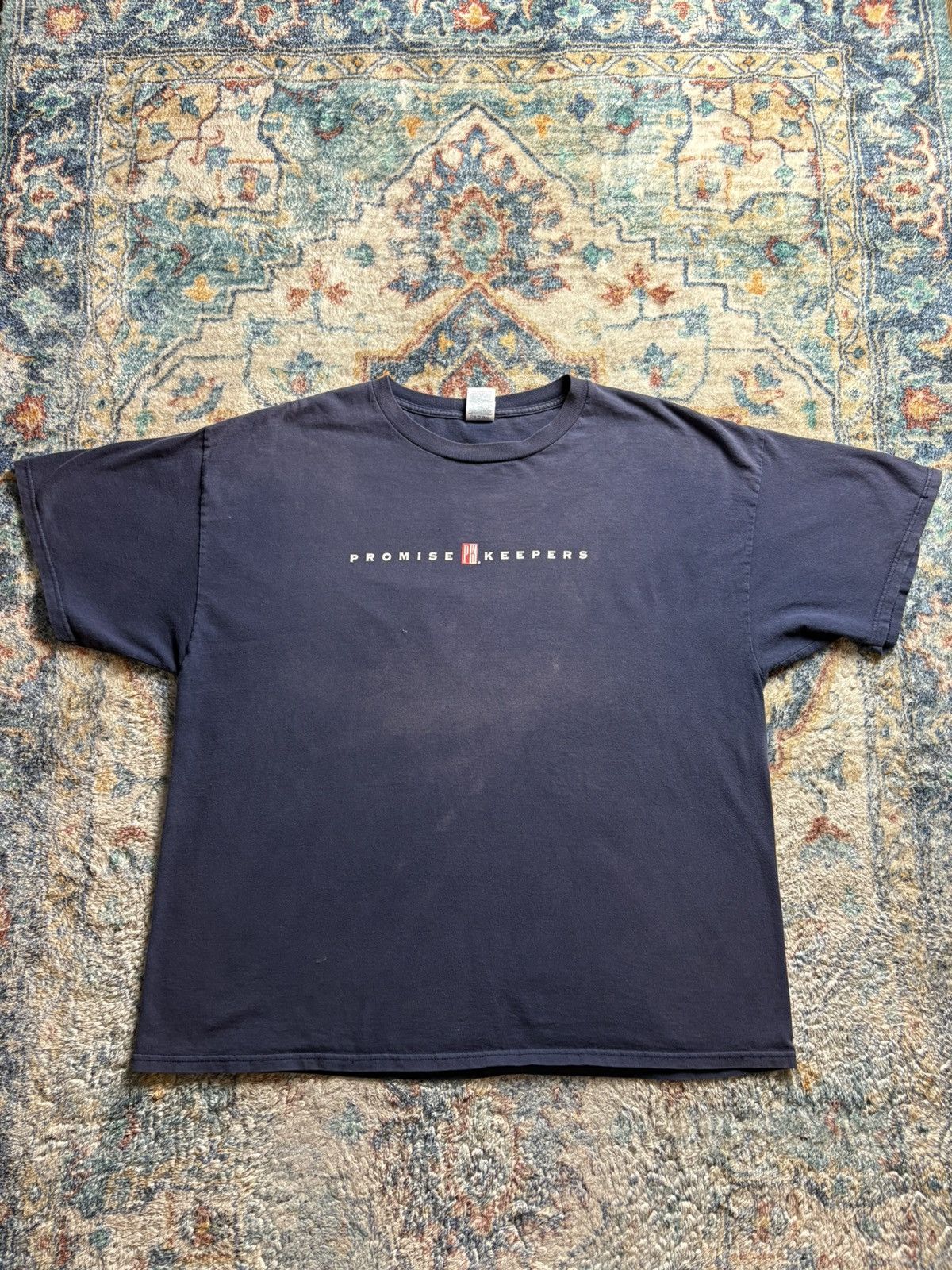Vintage Vintage Promise Keepers Unleashed Bible T-shirt Size XXL Size US XXL / EU 58 / 5 - 1 Thumbnail