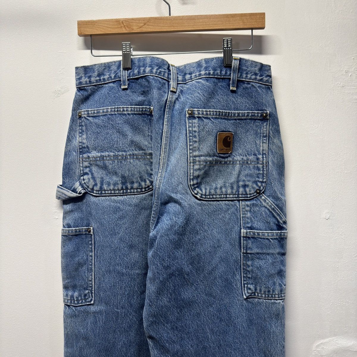 Carhartt 90s Carhartt Faded Double Knee Pants USA ERD Grunge Chrome Size US 33 - 6 Thumbnail