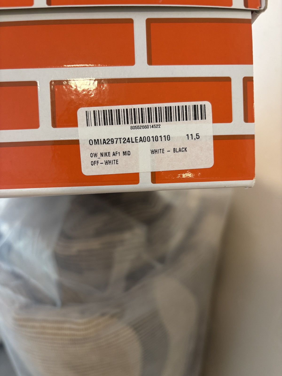 Nike × Off-White Nike Off-White Air Force 1 Mid Grim Reaper Multi Size US 11.5 / EU 44-45 - 15 Thumbnail