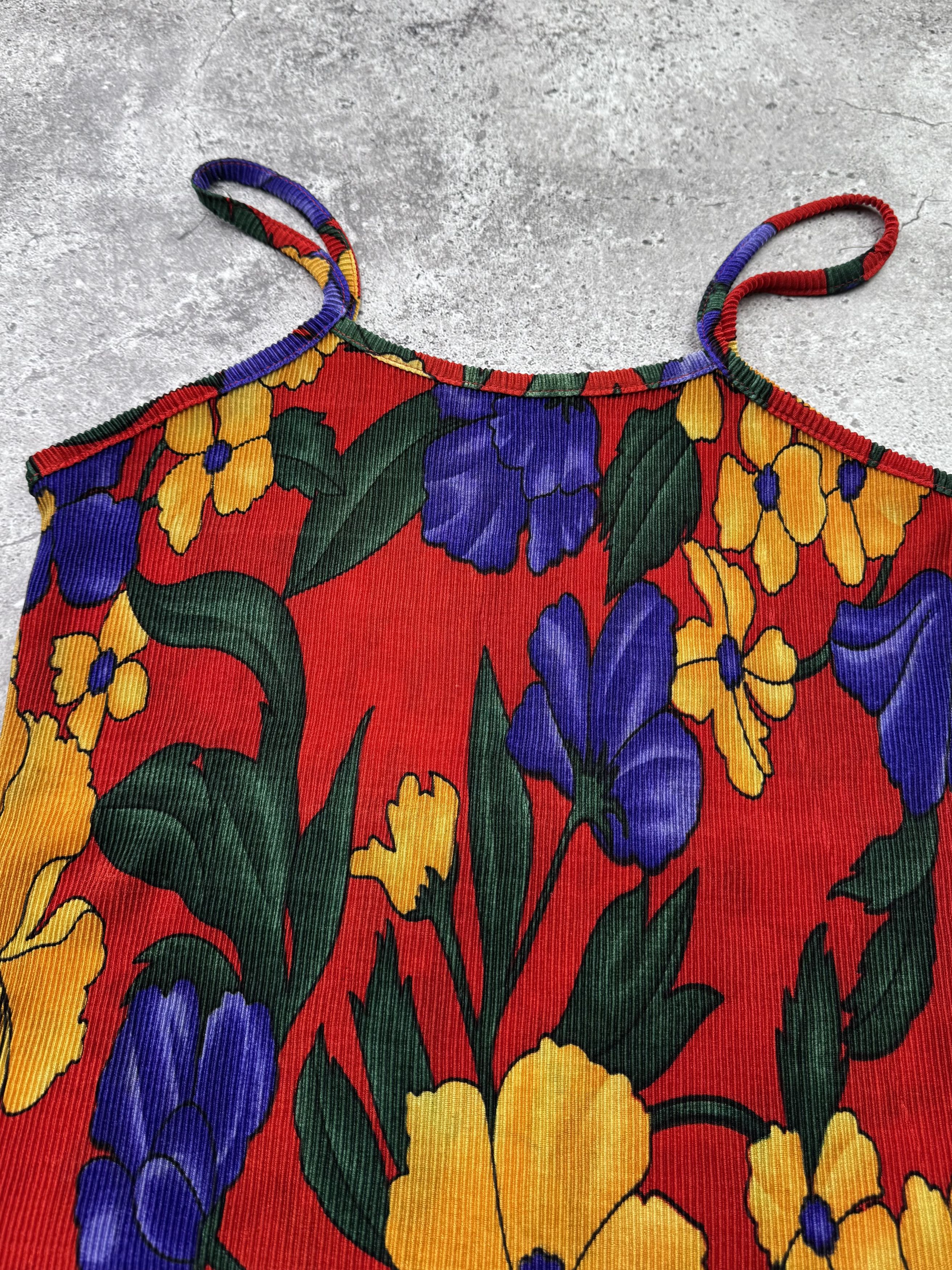 Vintage Vintage Tank Top C555(V231)(E8) Size S / US 4 / IT 40 - 2 Thumbnail