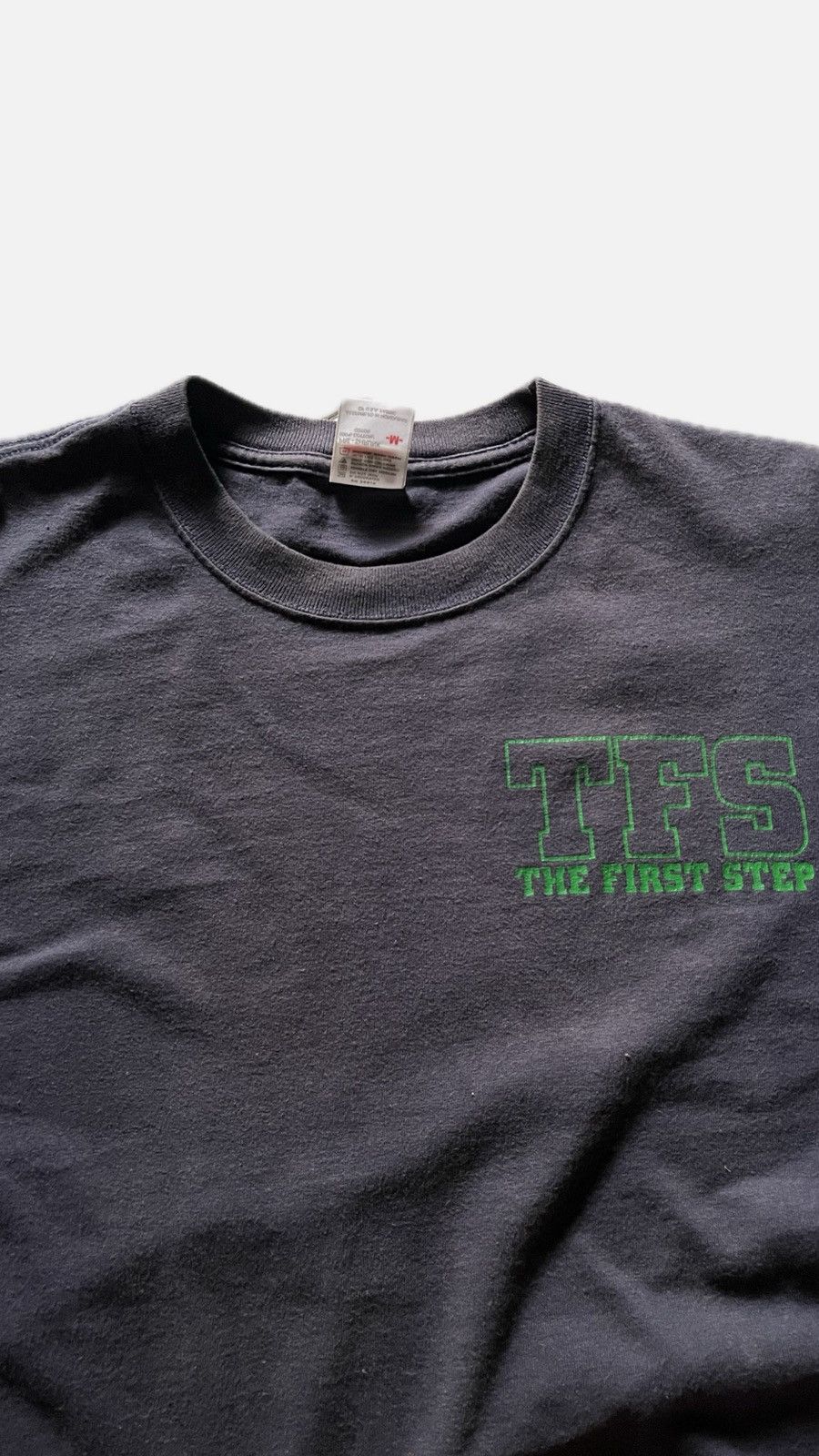 Band Tees VINTAGE 00’s THE FIRST STEP LONGSLEEVE(NAVY) Size US M / EU 48-50 / 2 - 4 Thumbnail