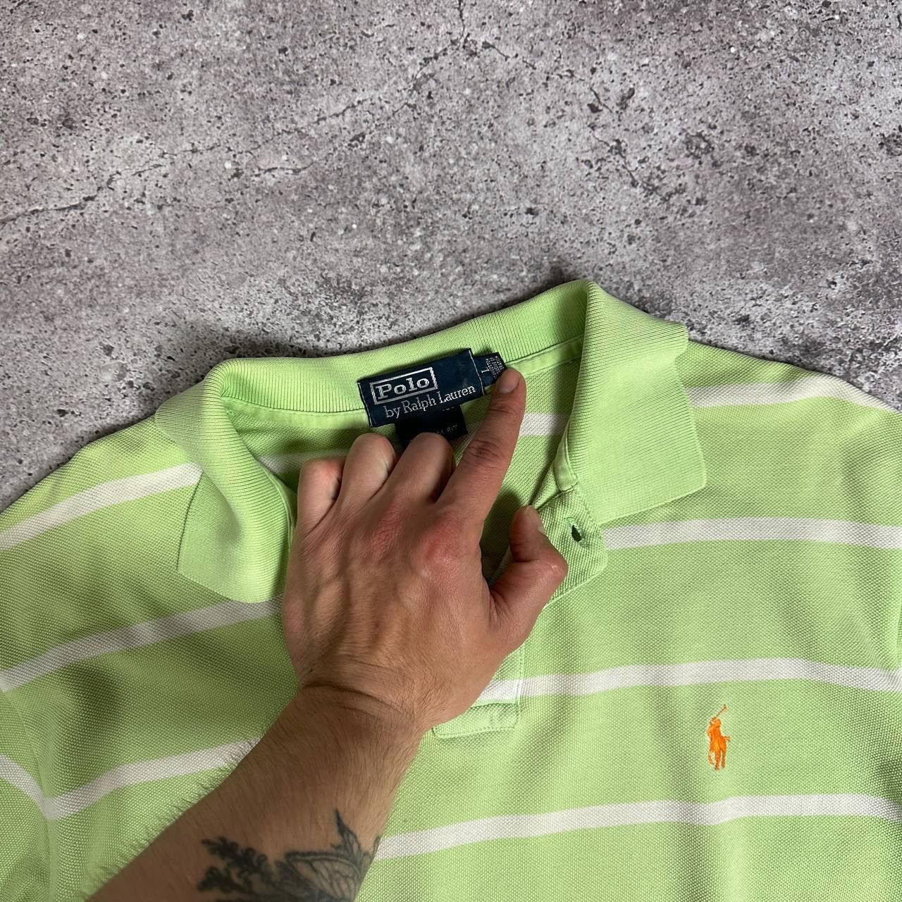Polo Ralph Lauren Vintage 00s Polo Ralph Lauren acid polo Kanye West style y2k Size US M / EU 48-50 / 2 - 4 Thumbnail