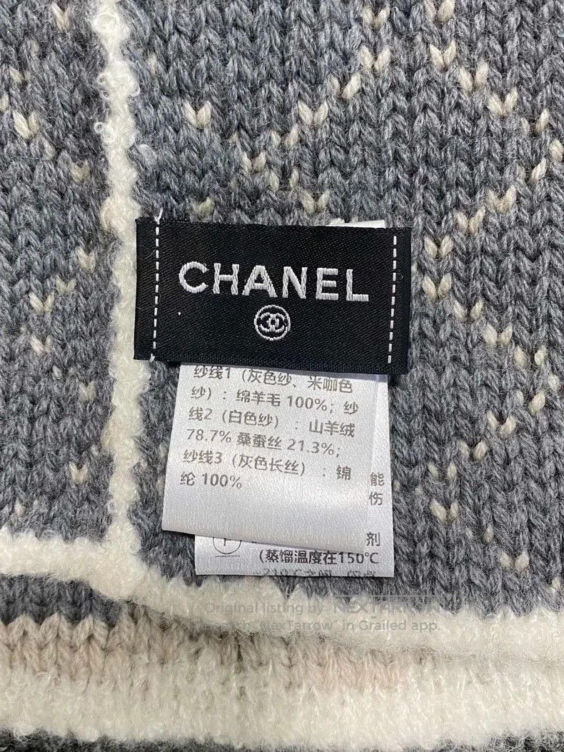 Chanel Chanel Cashmere Cold Hat with Logo-yf. Size ONE SIZE - 6 Thumbnail