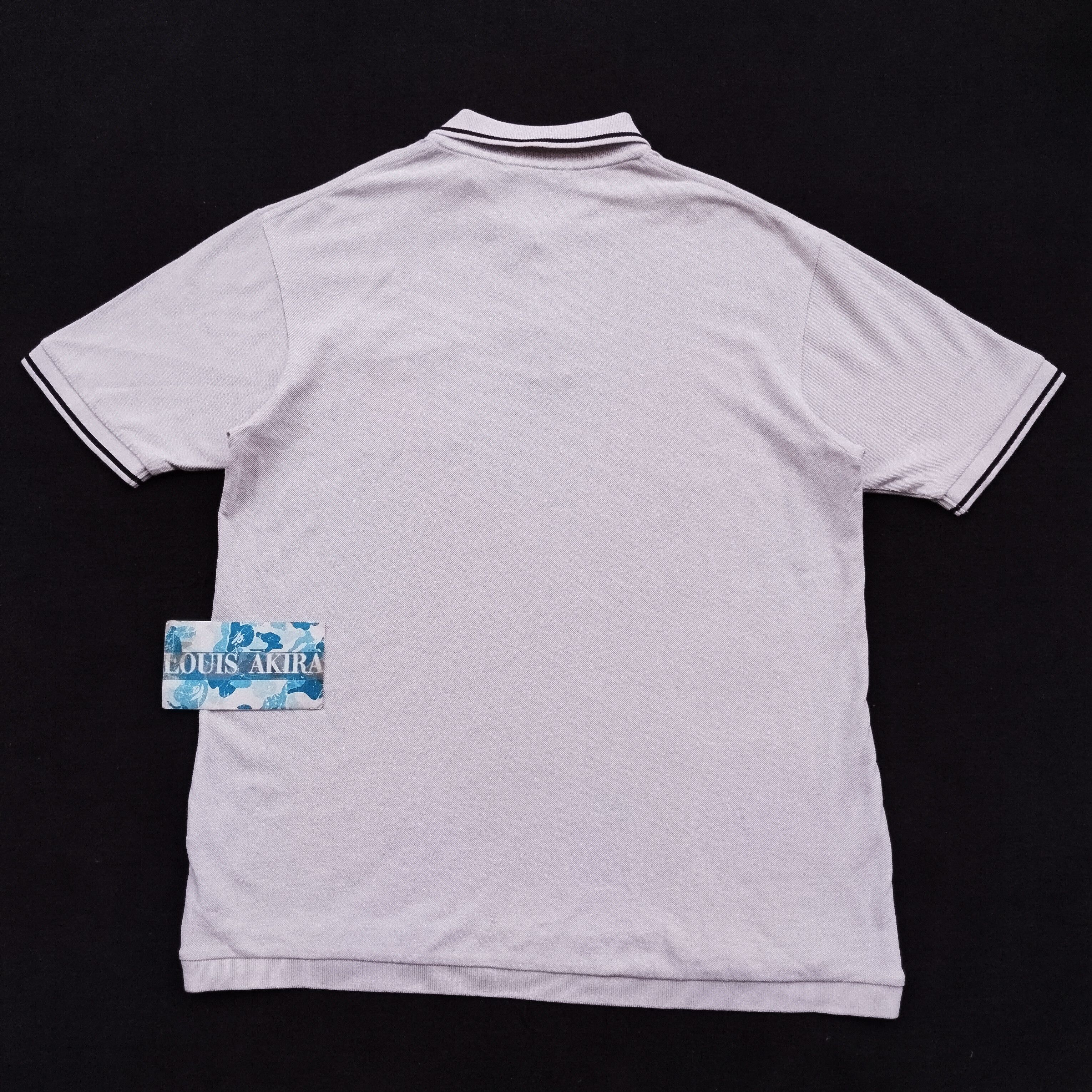 Bape Bape Point Ape White Polo Size US L / EU 52-54 / 3 - 5 Thumbnail