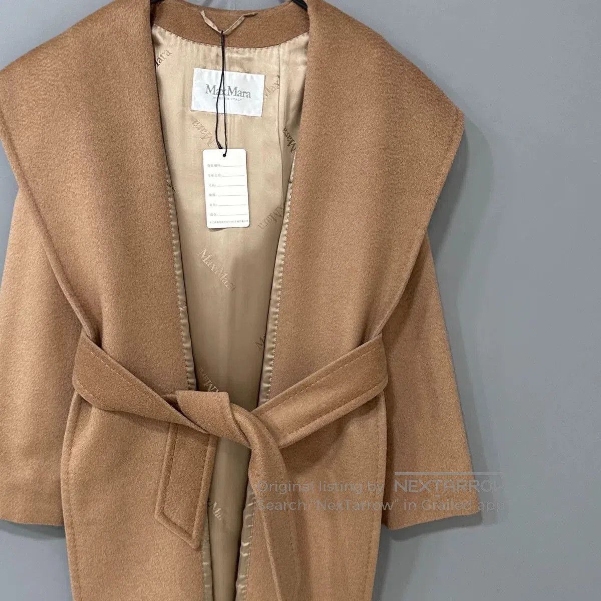 Max Mara MaxMara Rialto Hooded Bathrobe Coat. Size S / US 4 / IT 40 - 2 Thumbnail
