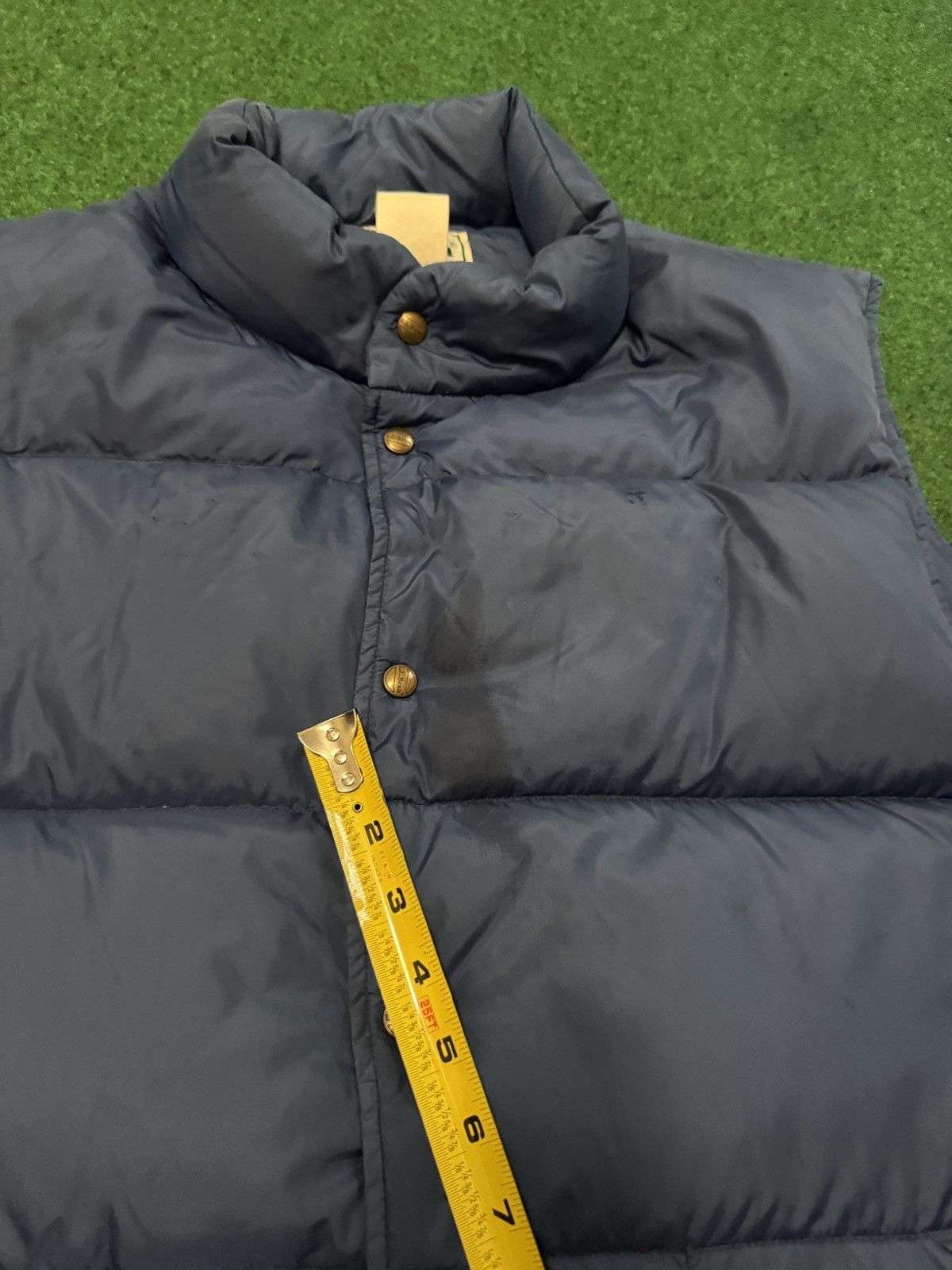 L.L. Bean Vintage 90s LL Bean Down Blue With Packable Puffer Jacket Size US L / EU 52-54 / 3 - 8 Thumbnail