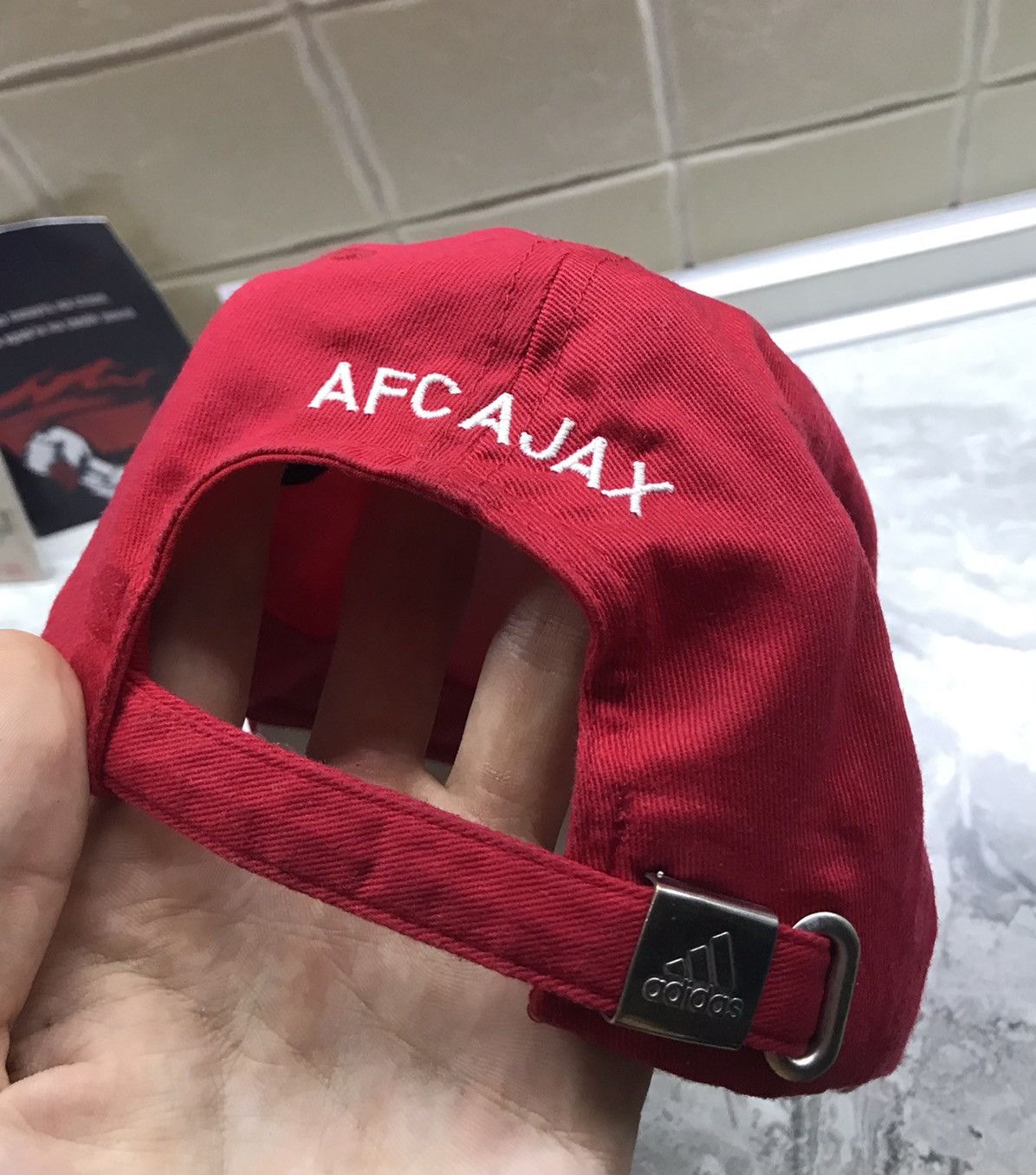 Adidas Adidas AFC Ajax Amsterdam Basseball Cap 2005 Size ONE SIZE - 3 Thumbnail