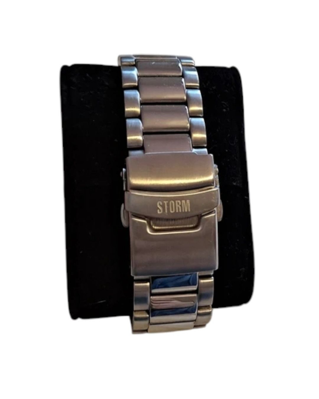 Vintage STORM London Half-Face Disc Watch, Stainless Steel, 2000s Size ONE SIZE - 2 Thumbnail