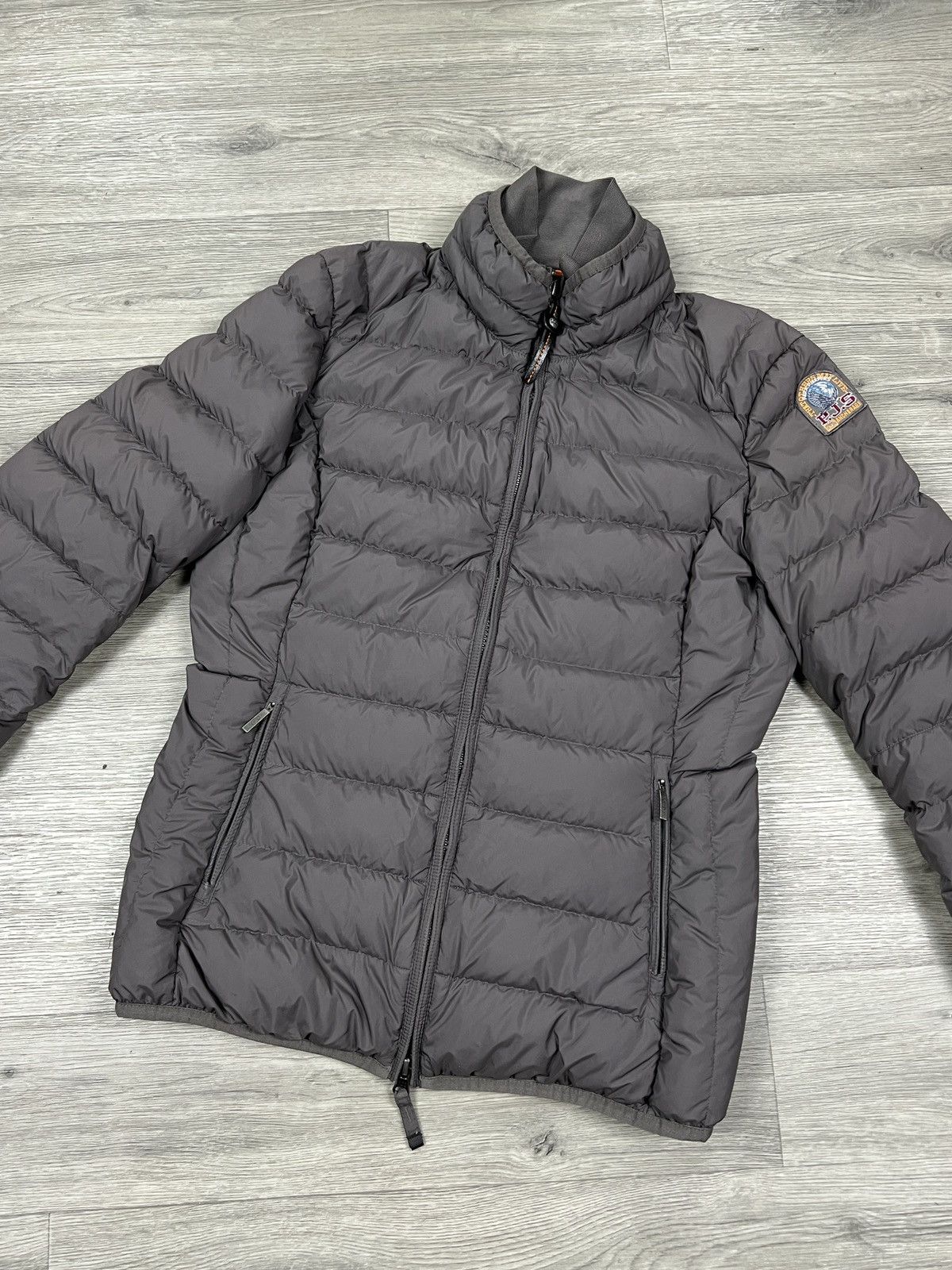 Parajumpers PARAJUMPERS Down Jacket Lightweight Puffer Grey Autumn Size M / US 6-8 / IT 42-44 - 3 Thumbnail