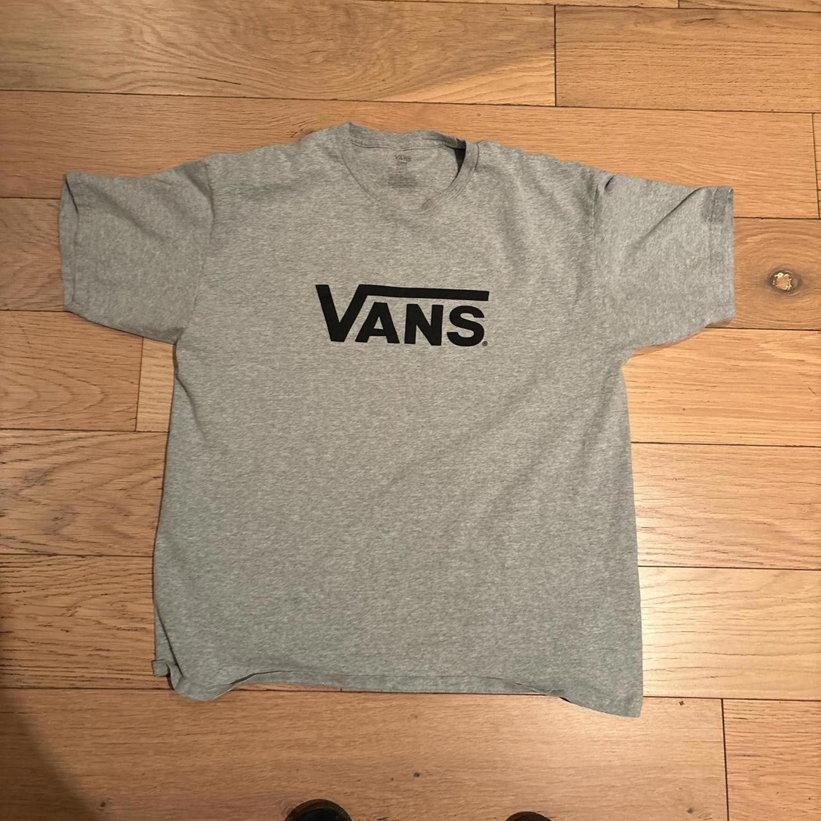 Vans Classic Grey Vans Logo Tee Size US XL / EU 56 / 4 - 3 Thumbnail