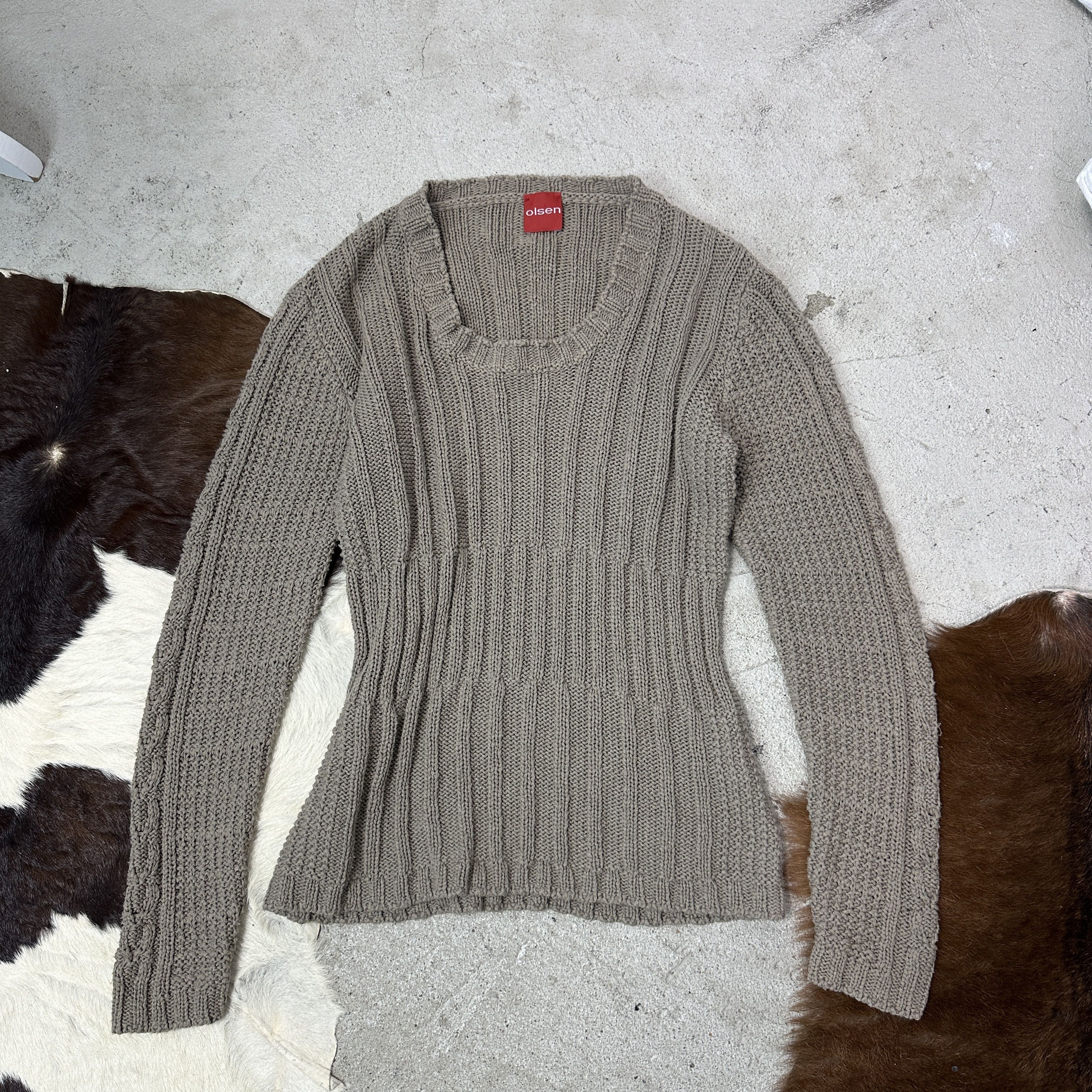 Vintage Vintage Cottage Fitted Sweater Y2K Size M / US 6-8 / IT 42-44 - 4 Thumbnail