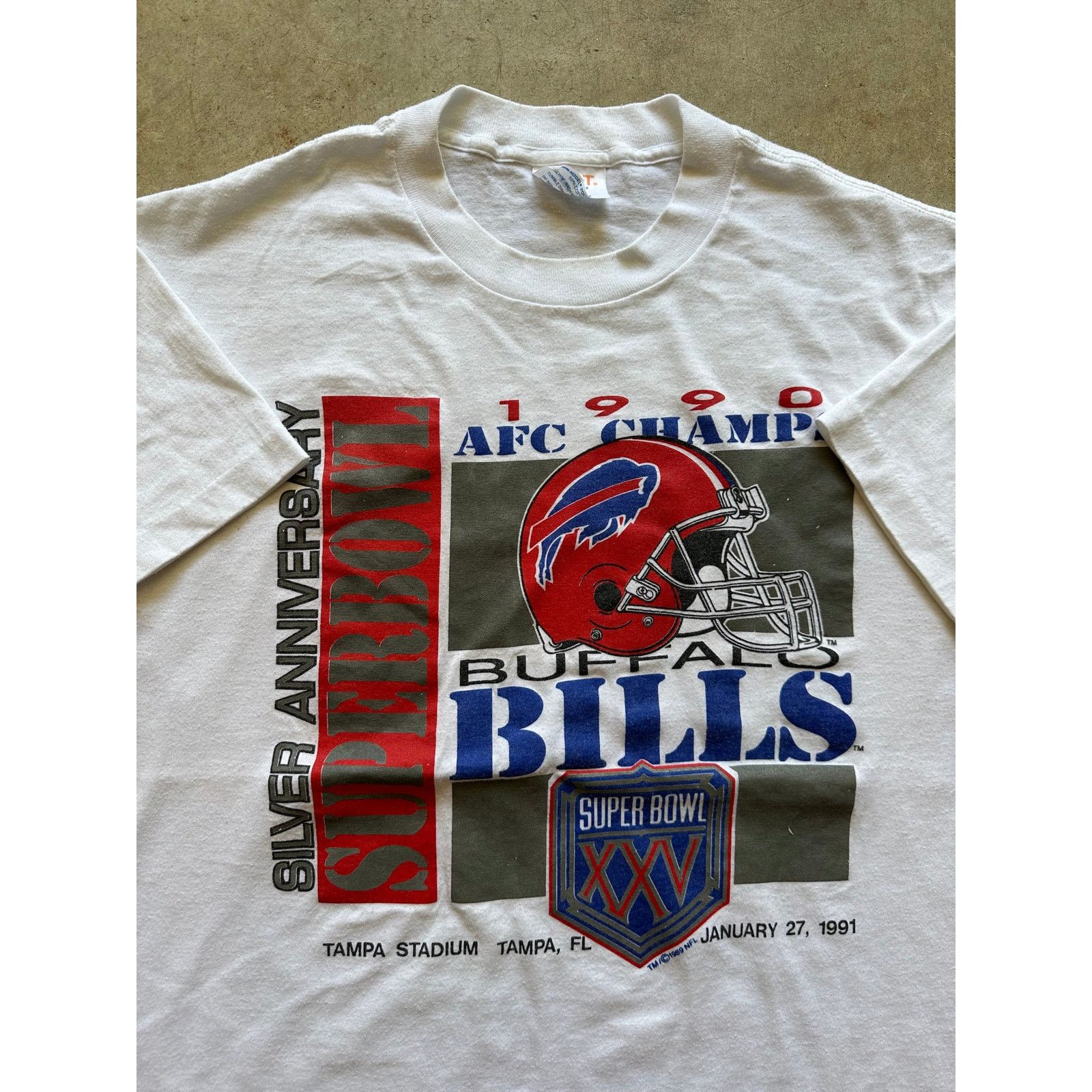 Buffalo Bills Vintage AFC hotsell Champions T Shirt