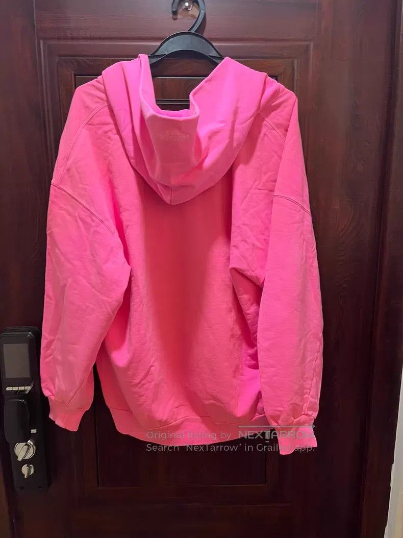 Balenciaga Balenciaga Pink Hooded Zipper Jacket Size US S / EU 44-46 / 1 - 2 Thumbnail