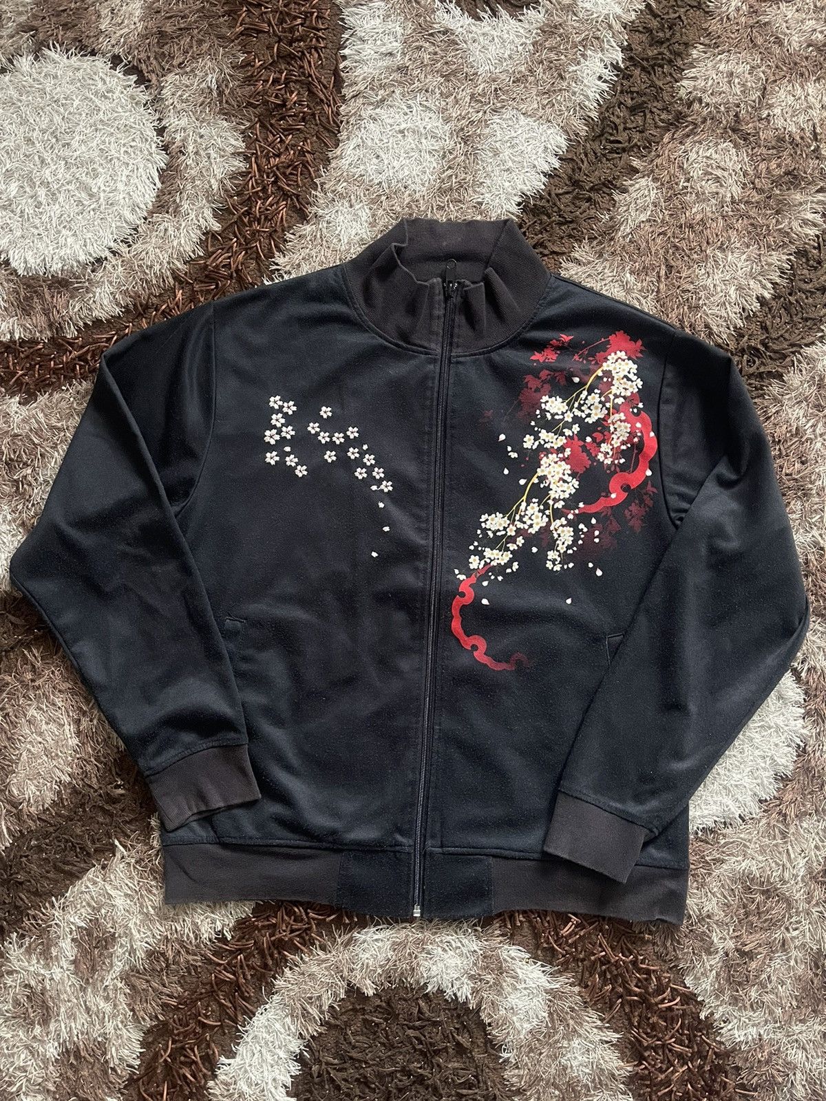 Japanese Brand VINTAGE SUKAJAN SWEATERS FULL PRINT VERY RARE Size US L / EU 52-54 / 3 - 4 Thumbnail