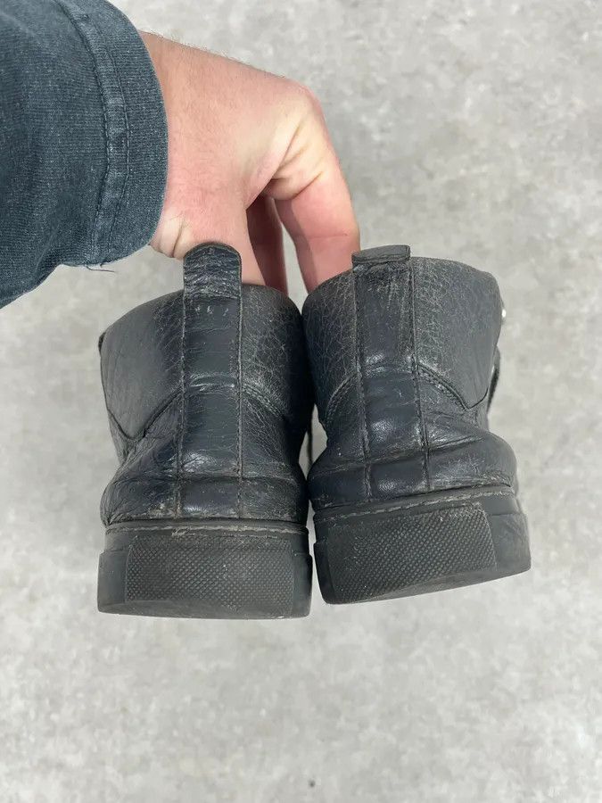 Balenciaga Balenciaga Arena Grey High Leather Sneakers Size US 8 / EU 41 - 6 Thumbnail