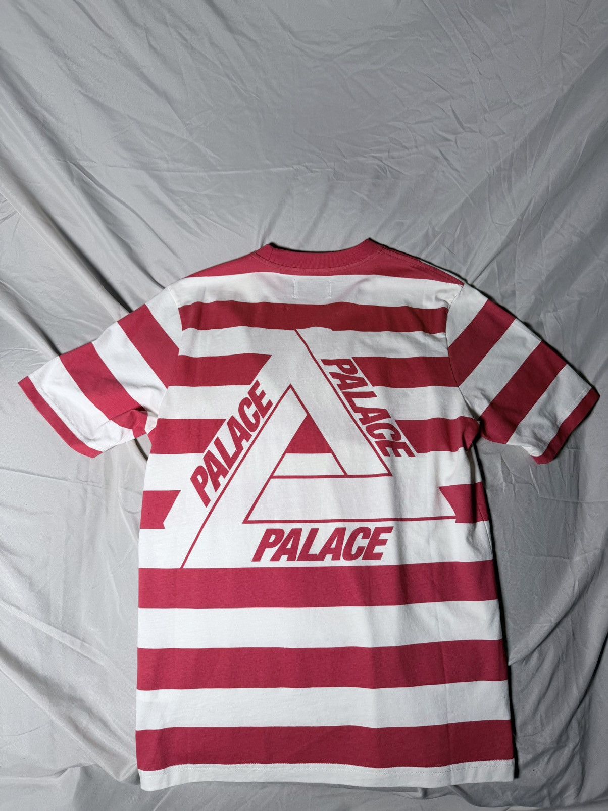 Palace Palace Heavy Stripe T-Shirt Red White Stripes Size S Size US S / EU 44-46 / 1 - 2 Thumbnail