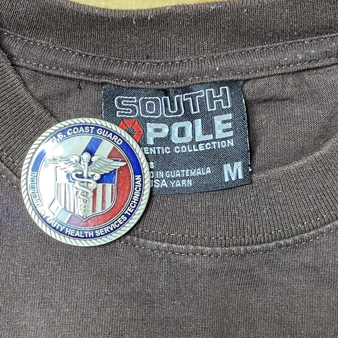 Southpole Vintage Southpole Faded Brown Y2K Hip Hop Tee Size Medium Size US M / EU 48-50 / 2 - 3 Thumbnail