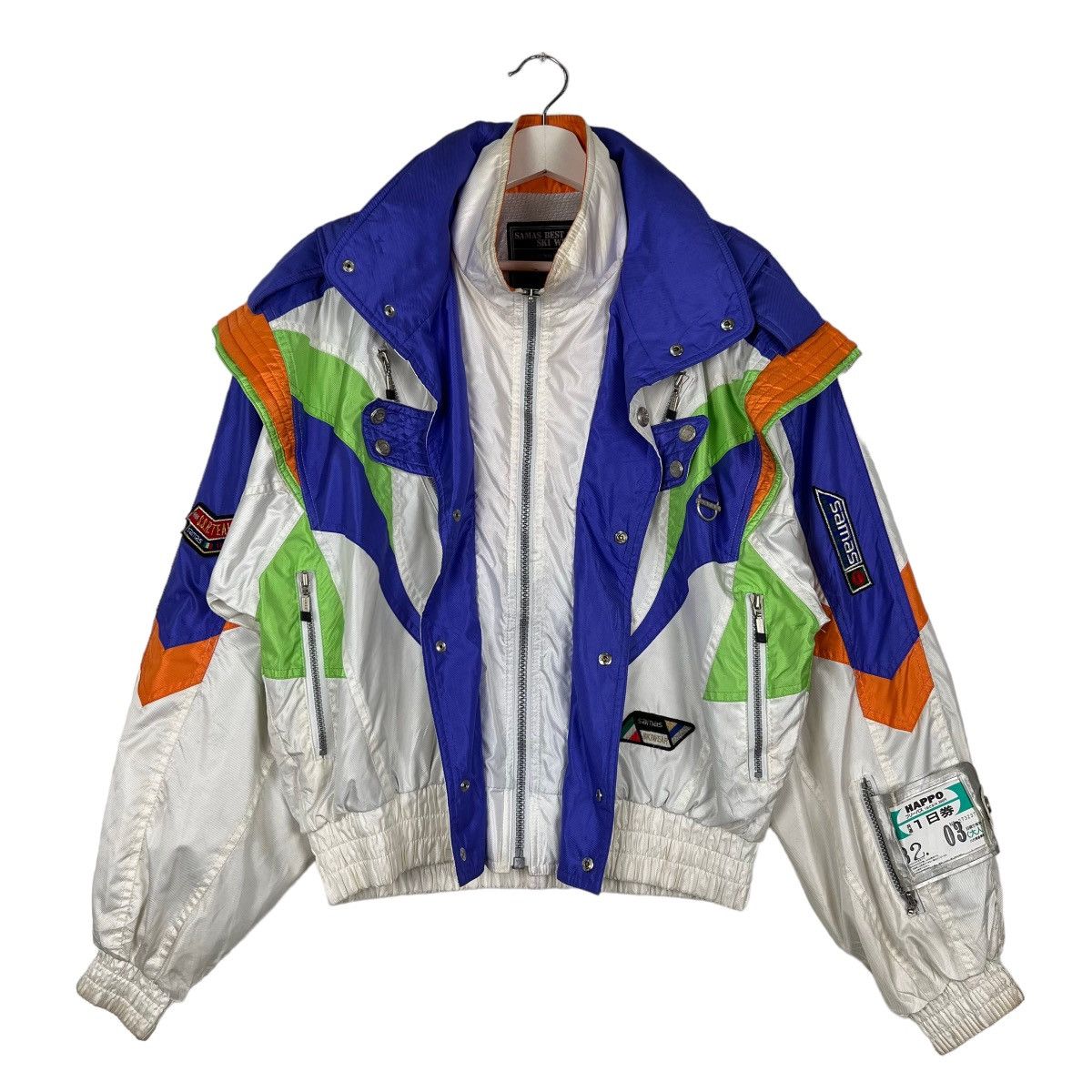 Japanese Brand 🔥 90s SAMAS SSR TEAM ASTRO SKI WEAR JACKET Size US S / EU 44-46 / 1 - 1 Thumbnail