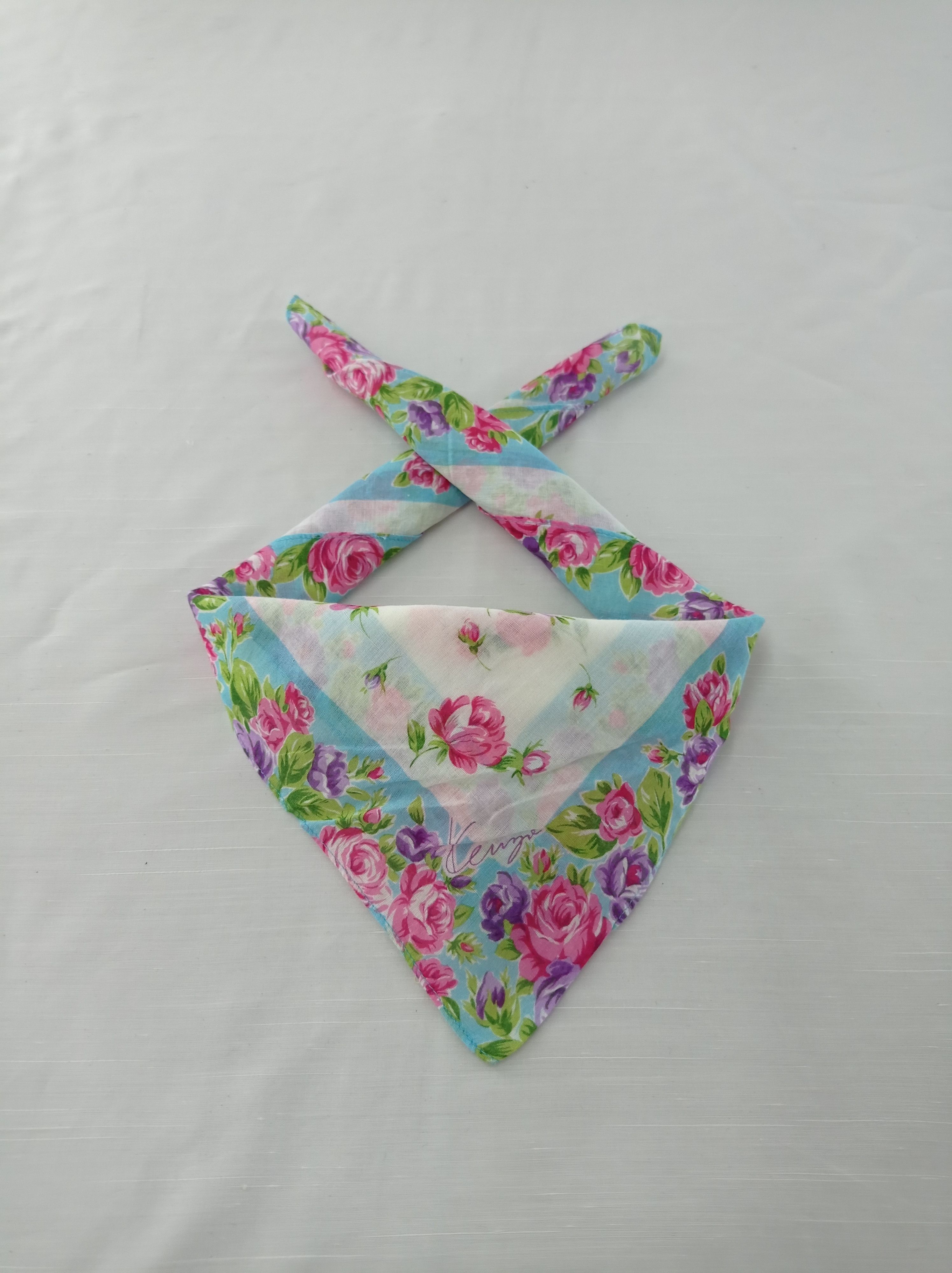 Kenzo Vintage Kenzo Handkerchief Neckerchief Bandana H558I Size ONE SIZE - 1 Thumbnail