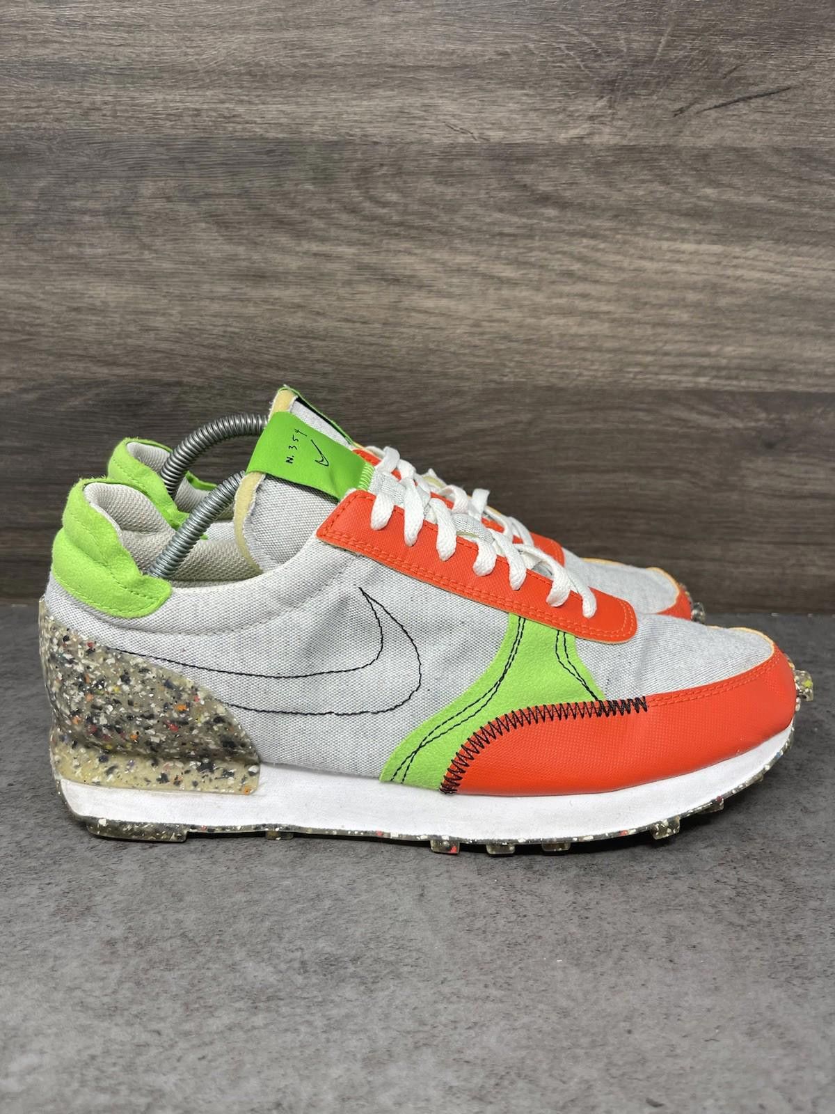 Nike Nike Daybreak Type M2Z2 Sneakers Mens Size 7.5 Orange Green Size US 7.5 / EU 40-41 - 5 Thumbnail
