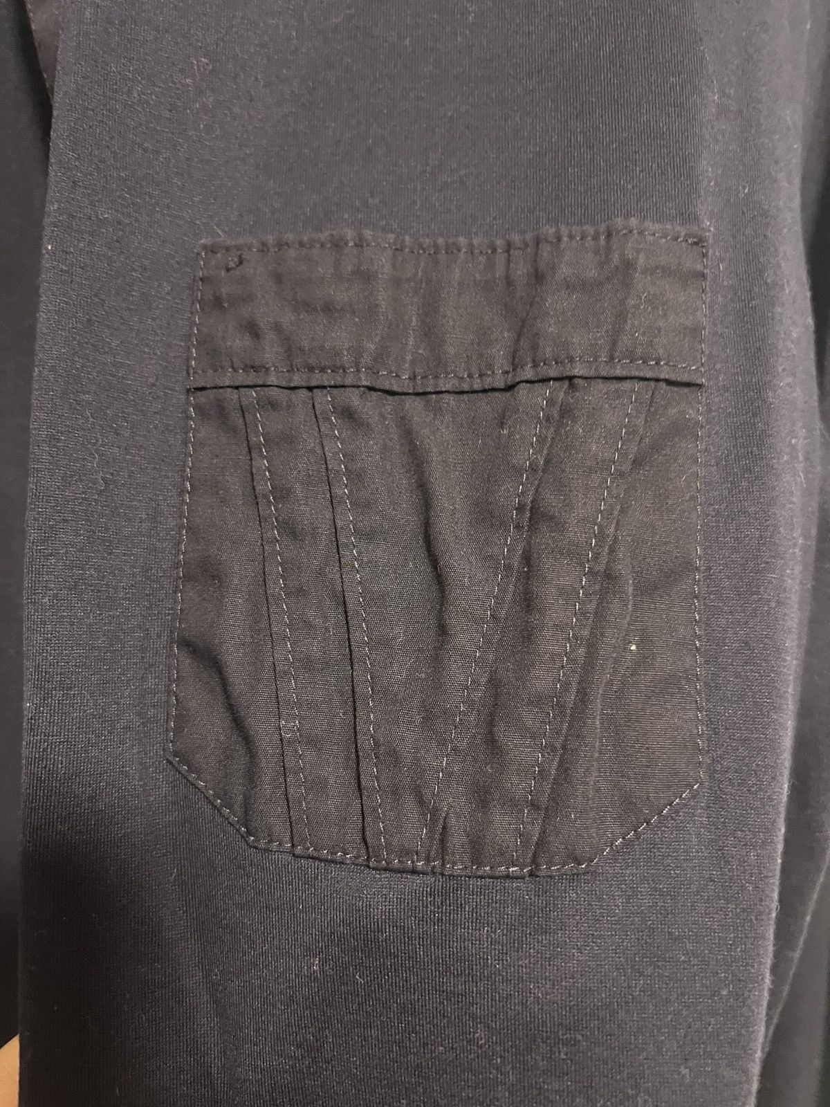 Versace Navy long sleeve shirt Size US M / EU 48-50 / 2 - 2 Thumbnail