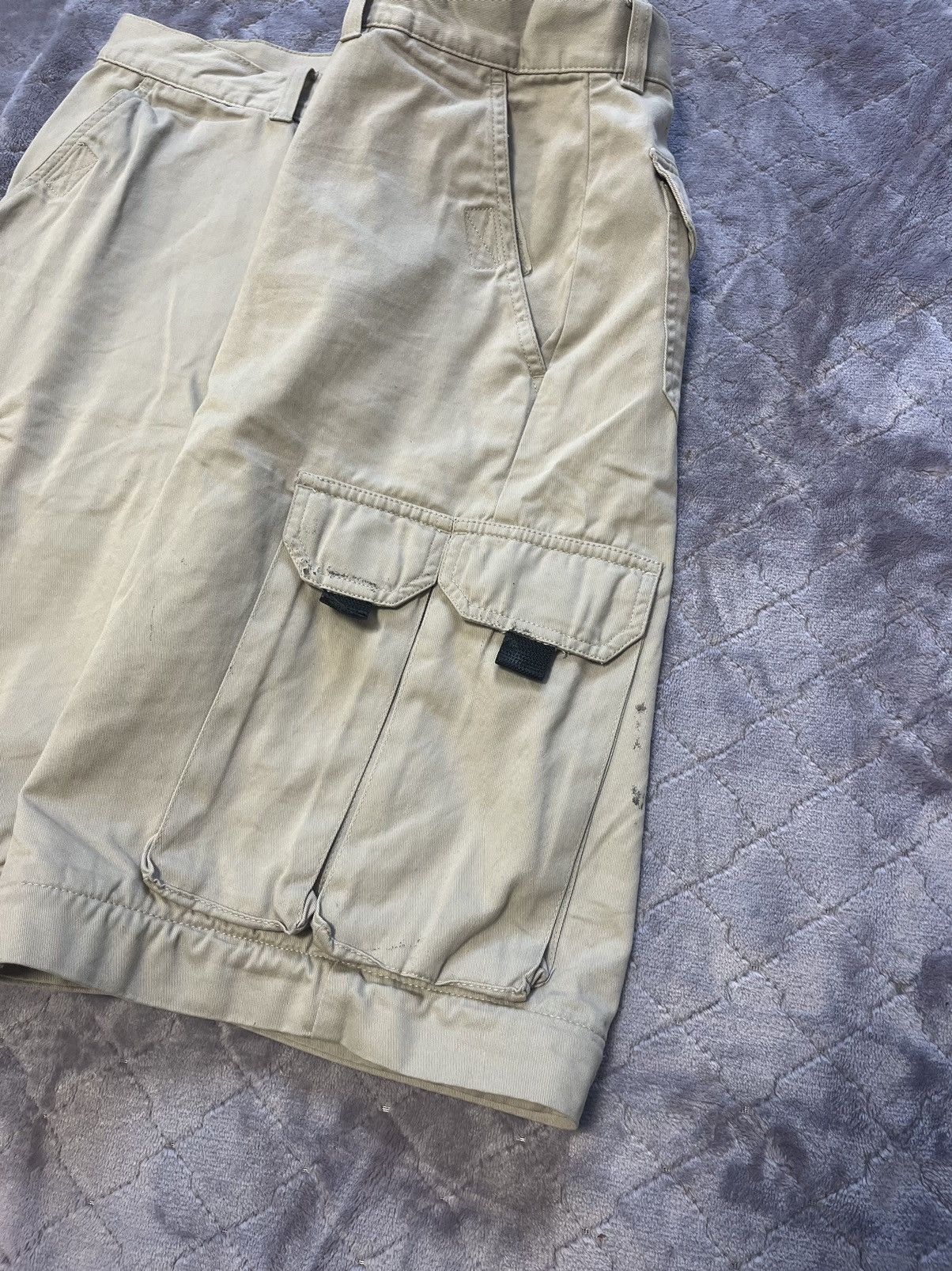 Designer × Vintage 🐹FIRE CARGO SHORTS Size US 34 / EU 50 - 4 Thumbnail