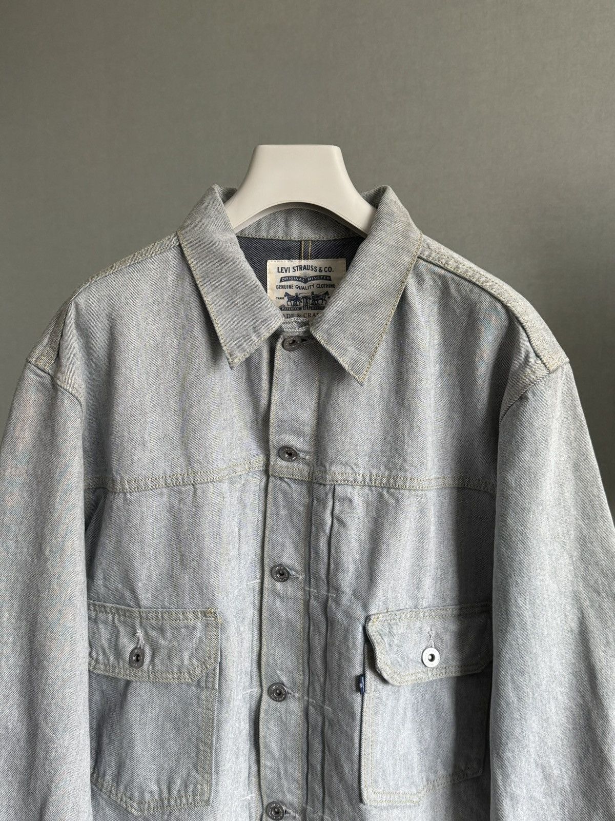 Levi's Vintage Clothing Levis Made and Crafted Selvedge denim jacket Size US M / EU 48-50 / 2 - 3 Thumbnail
