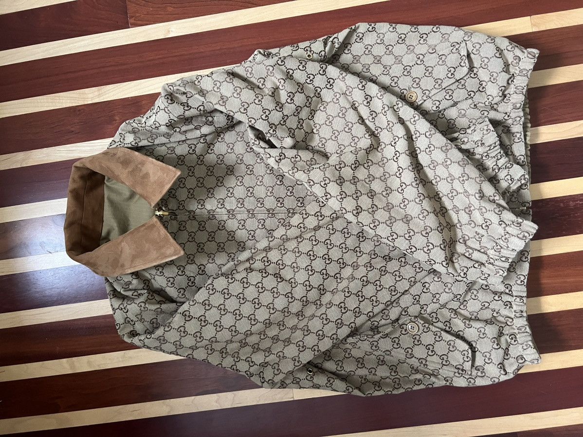 (STEAL)Gucci Reversible Bomber Jacket