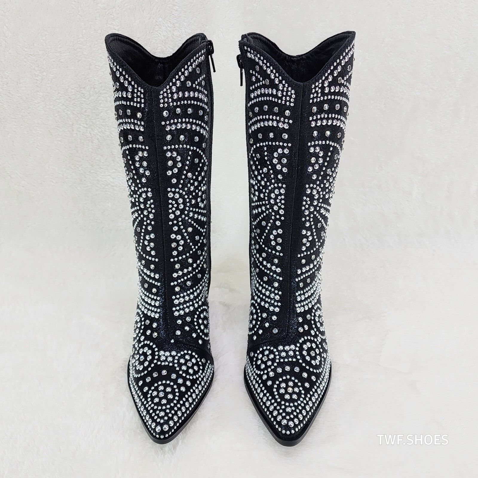 Other Country Scandal Studs Rhinestones Decked Out Western Cowgirl Size US 11 / IT 41 - 5 Thumbnail