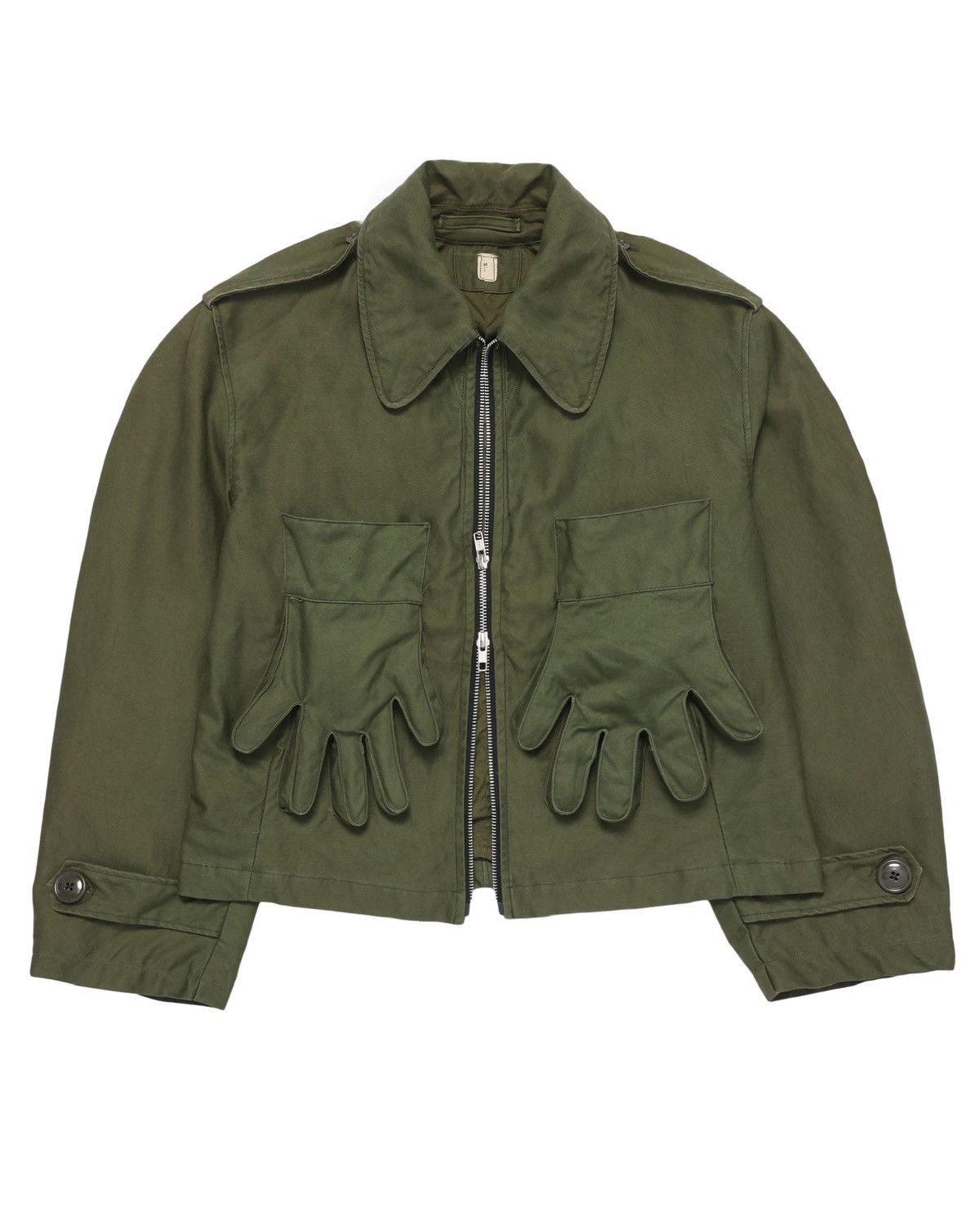 Japanese Brand Vertgarments gloves pocket cropped jacket Size US M / EU 48-50 / 2 - 1 Thumbnail