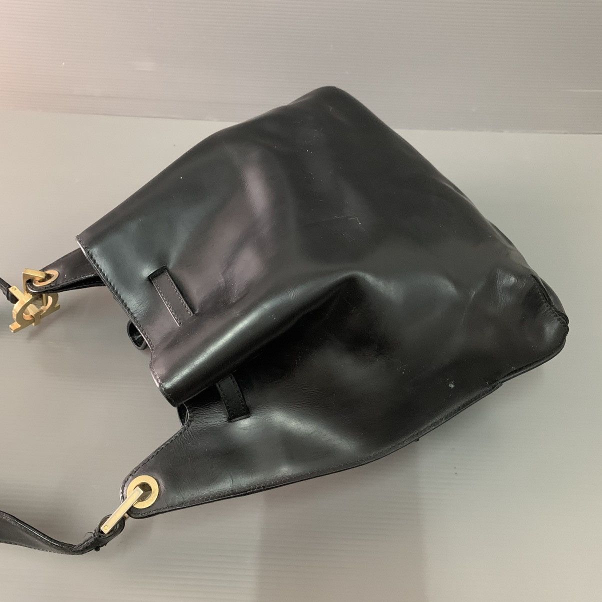 Salvatore Ferragamo Salvatore Ferragamo Black Bucket Bag Size ONE SIZE - 6 Thumbnail