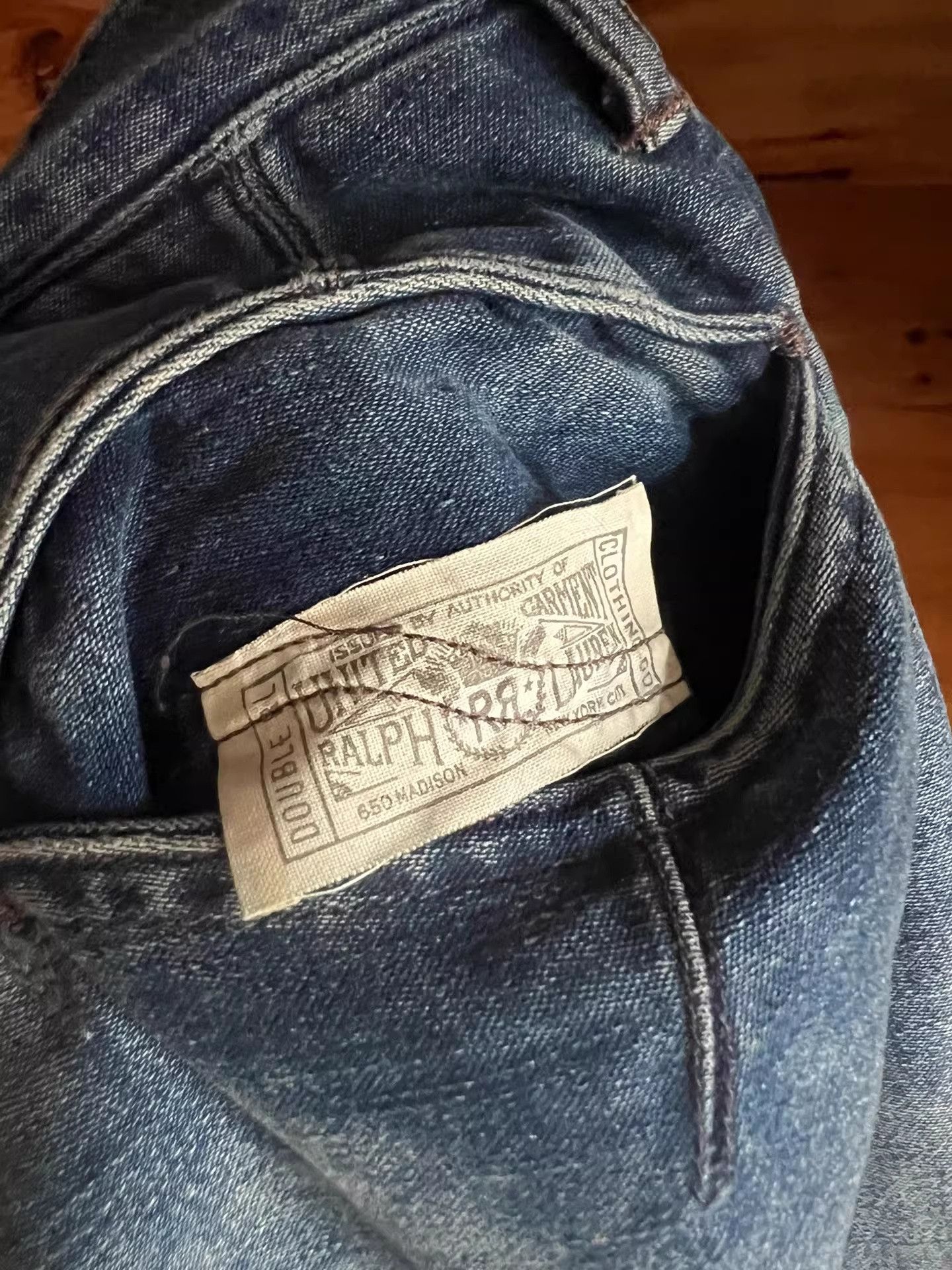 RRL Ralph Lauren Double RRL Vintage Denim Overalls Size US 28 / EU 44 - 7 Thumbnail