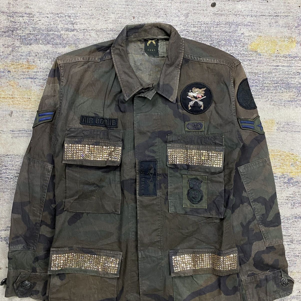 Roar Roar military camouflage studded jacket Size US S / EU 44-46 / 1 - 3 Thumbnail