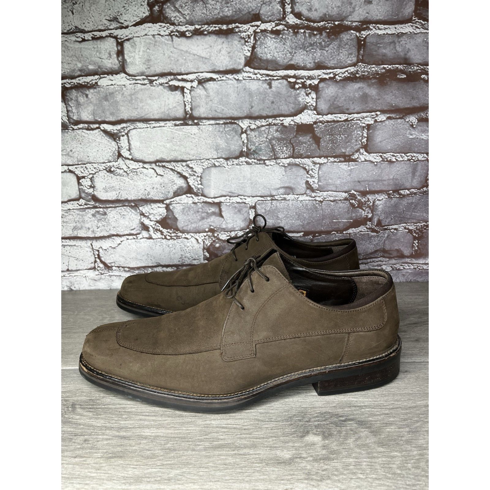 Cole Haan Cole Haan Brown Nubuck Leather Split Oxfords Waterproof Shoe Size US 10.5 / EU 43-44 - 8 Thumbnail