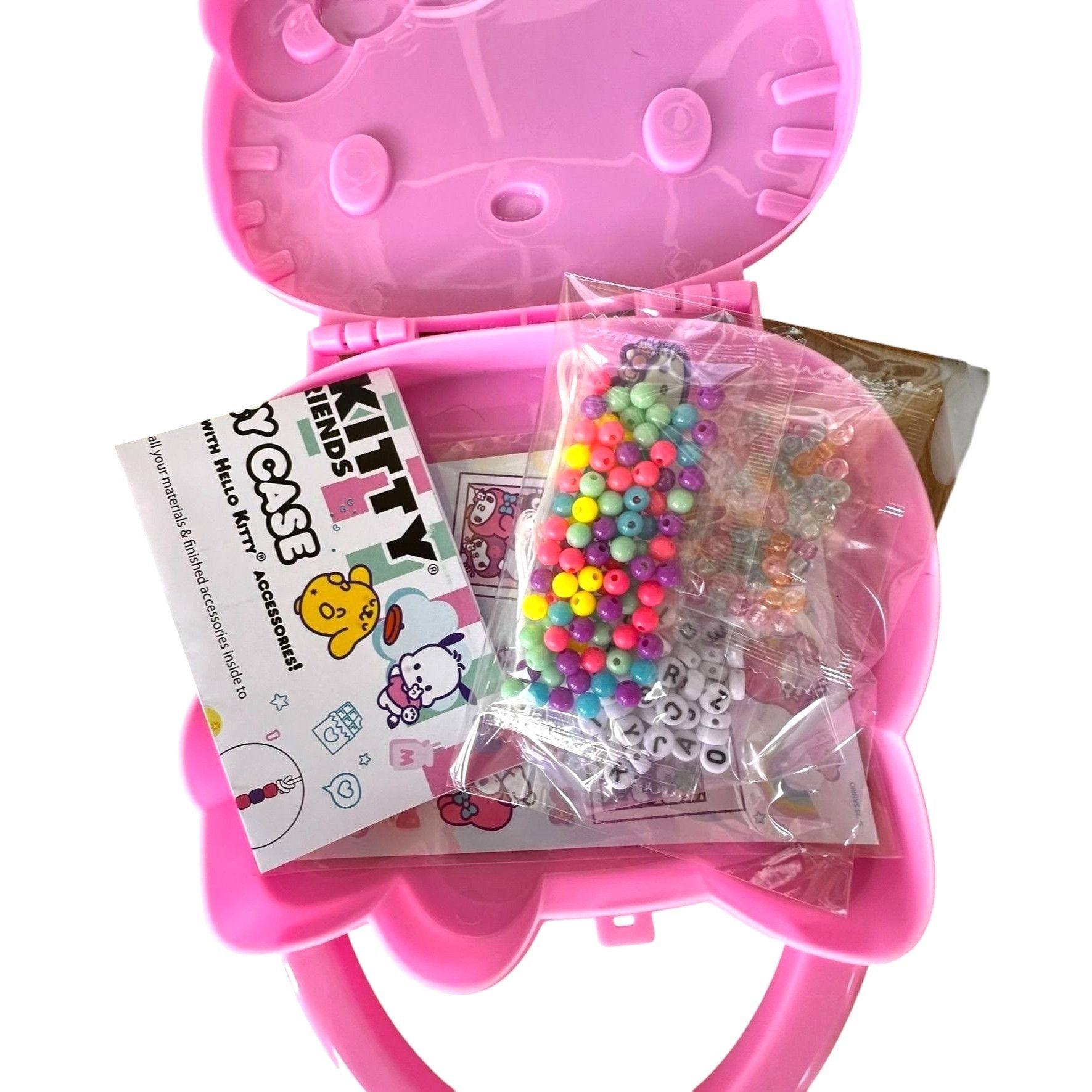 Japanese Brand New Sanrio Hello Kitty Pink Jewelry Case With Acessories Cra Size ONE SIZE - 6 Thumbnail