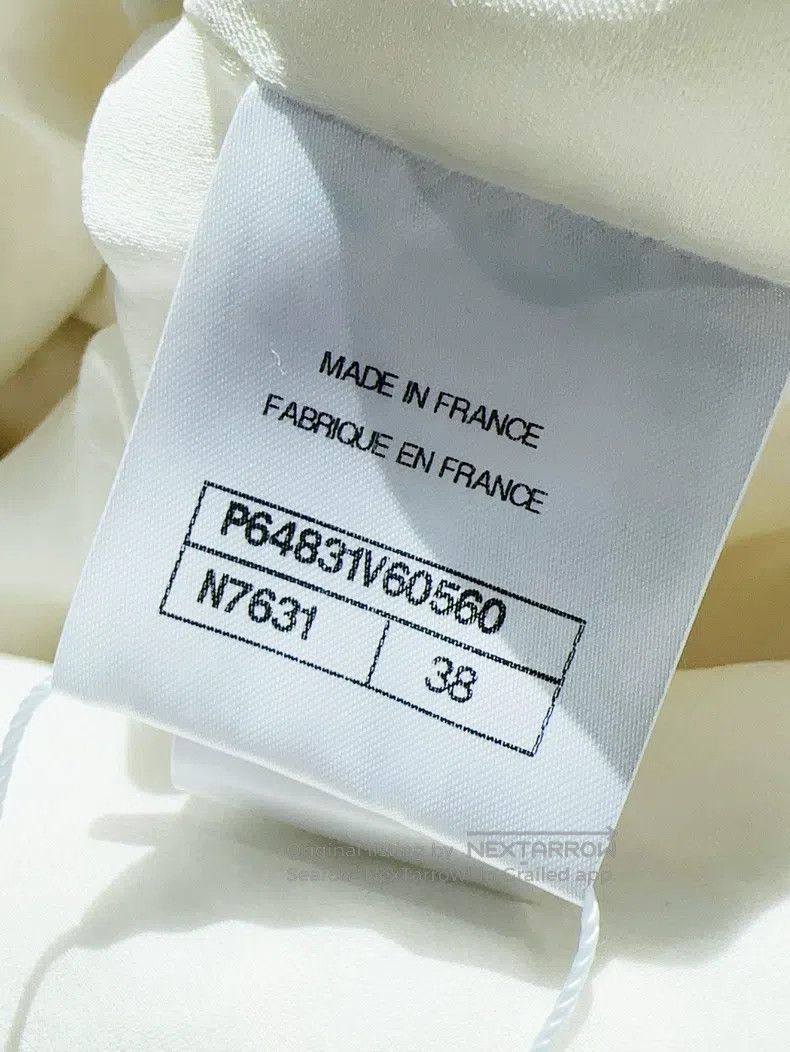 Chanel Chanel 20B white black rolled-edge zipper braided jacket Size XS / US 0-2 / IT 36-38 - 7 Thumbnail