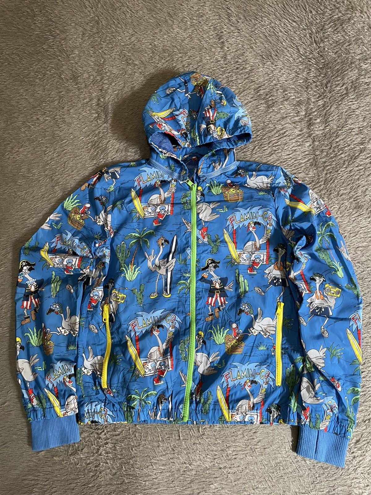 Stella McCartney Stella McCARTNEY Kids Flamingo packable jacket Size US XXS / EU 40 - 3 Thumbnail