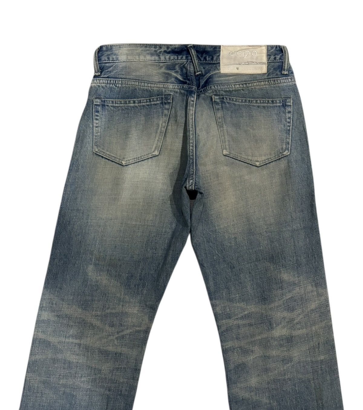 Japanese Brand × Kapital × Vintage Japanese Selvedge Jeans Cepo Work & Military Kapital Style Size US 30 / EU 46 - 8 Thumbnail