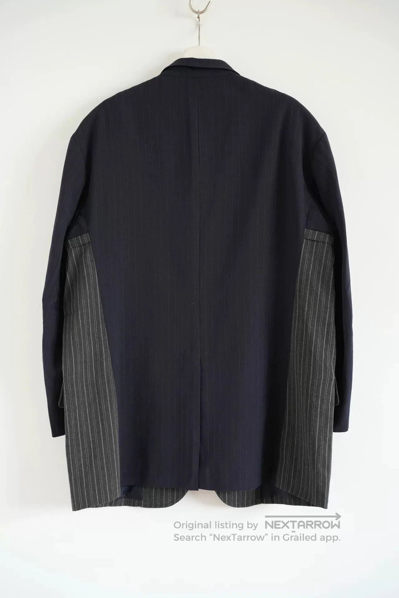 Yohji Yamamoto yohji yamamoto striped wool suit jacket. Size US M / EU 48-50 / 2 - 2 Thumbnail