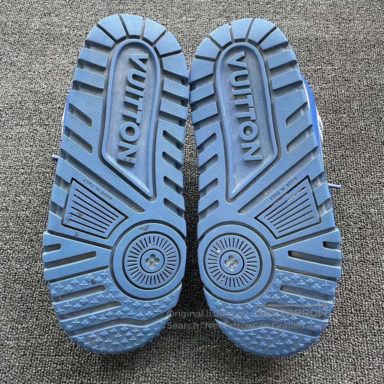 Louis Vuitton Multi-Color Low Top Sneakers with Decorative Laces. Size US 8.5 / EU 41-42 - 7 Thumbnail